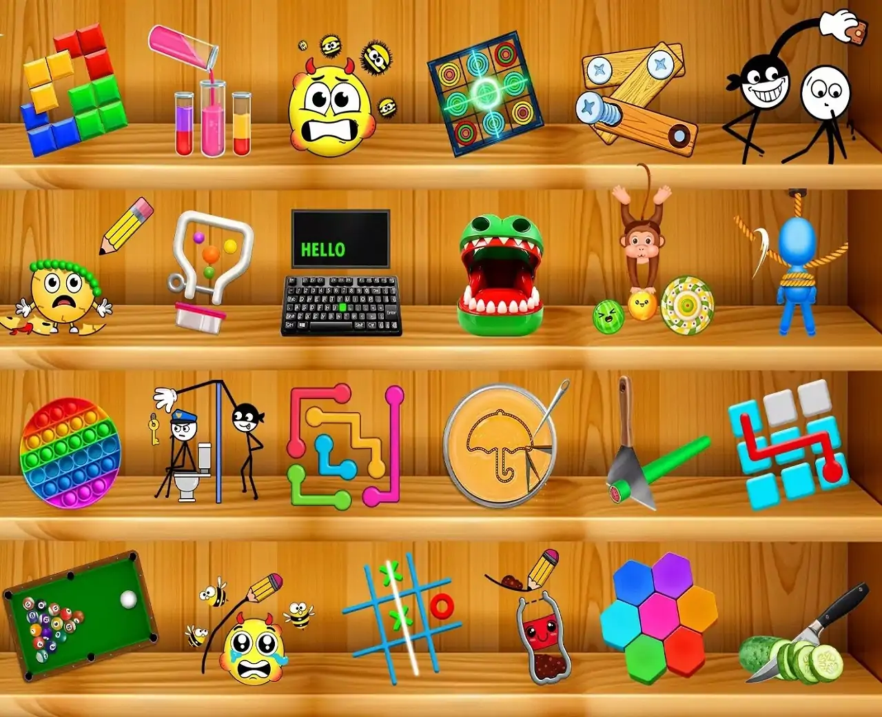 解压休闲小游戏合集