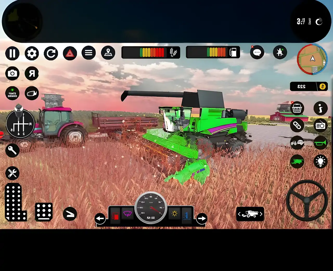 拖拉机游戏农业模拟器