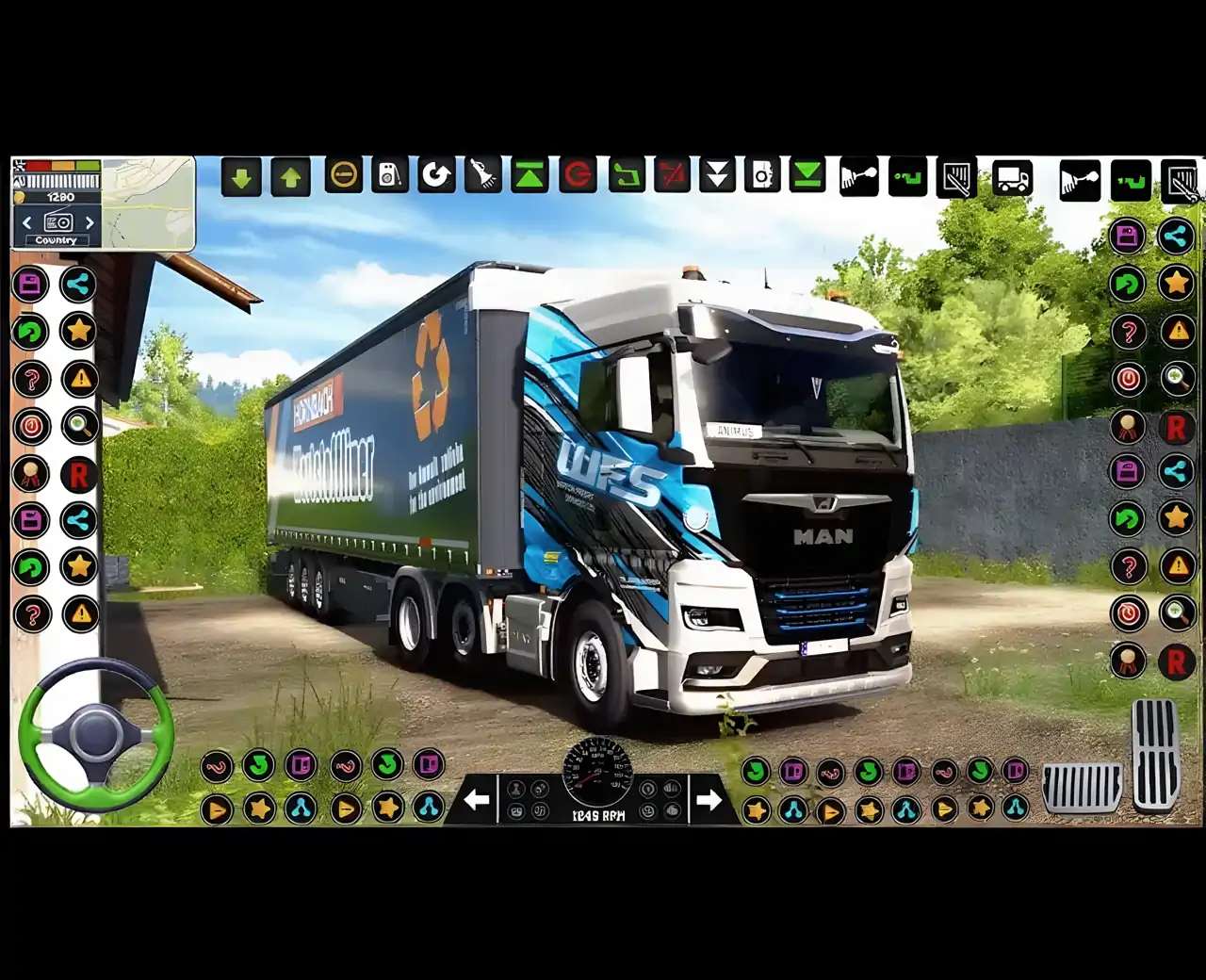 货运卡车运输游戏3d