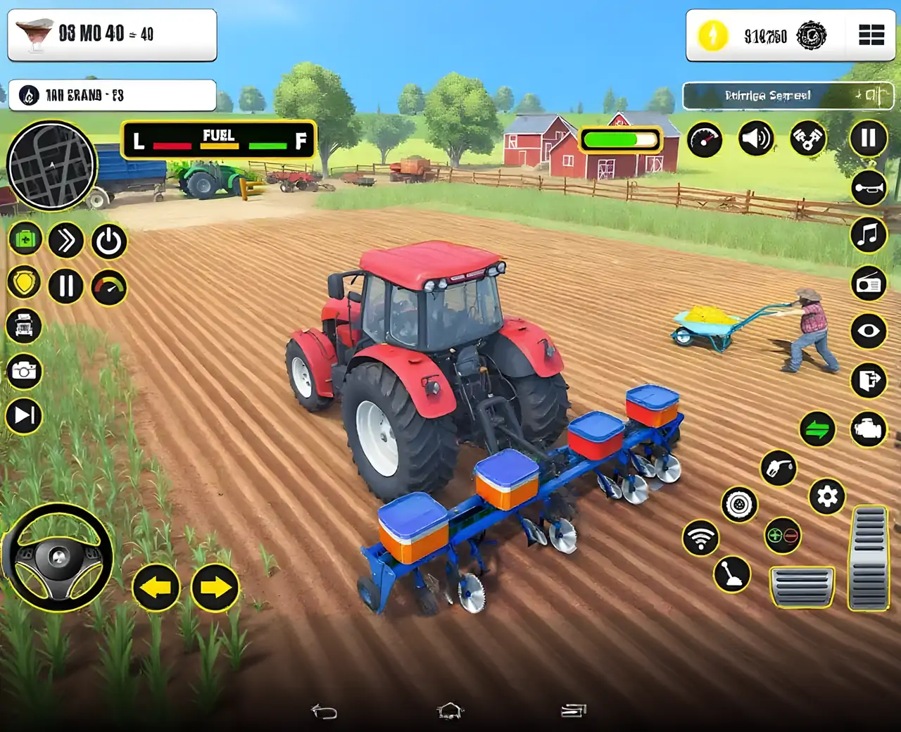 拖拉机驾驶农耕游戏