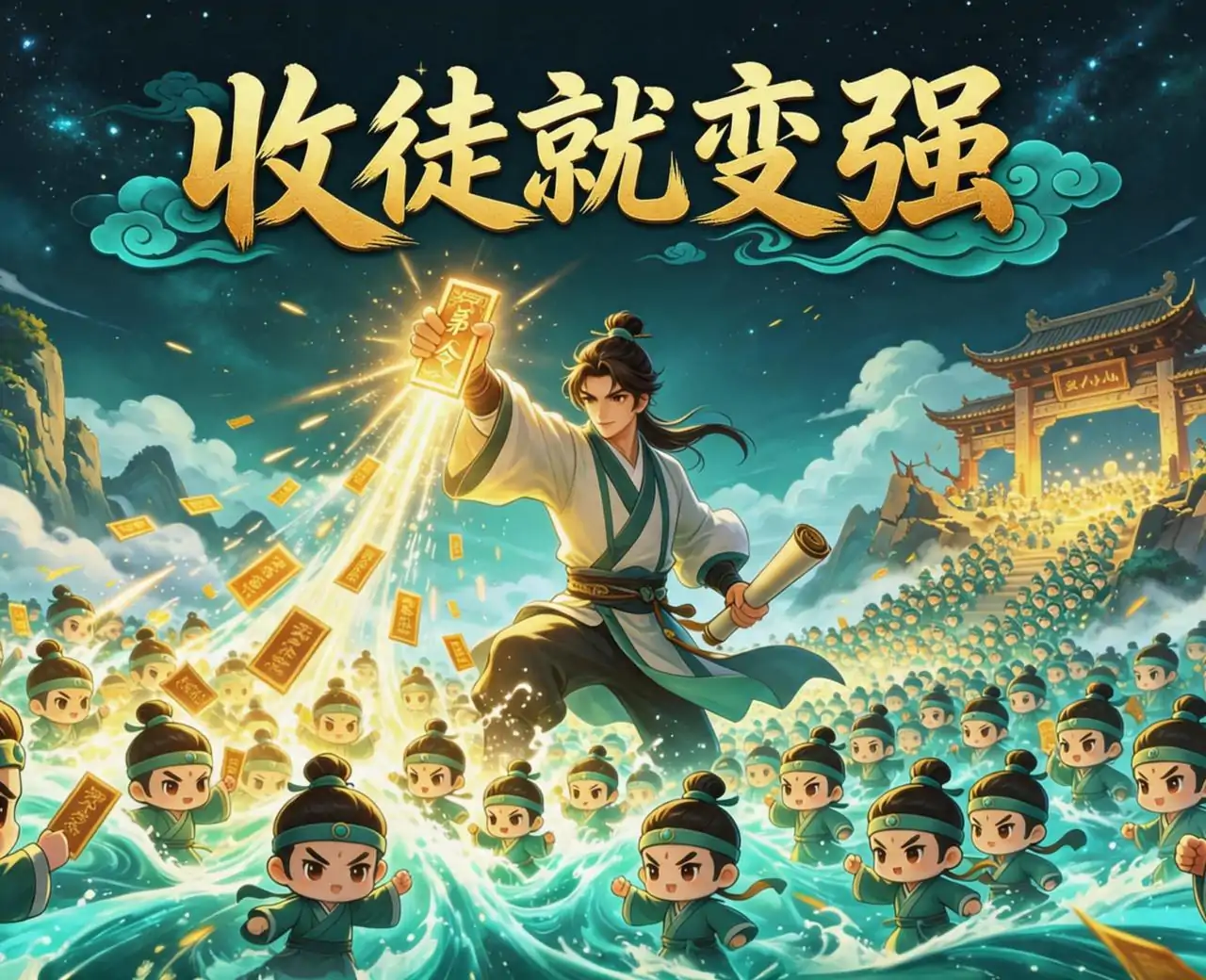 收徒就变强