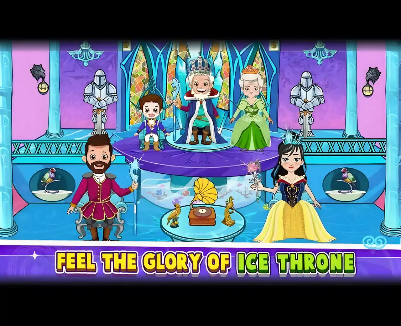 微型镇：冰公主土地