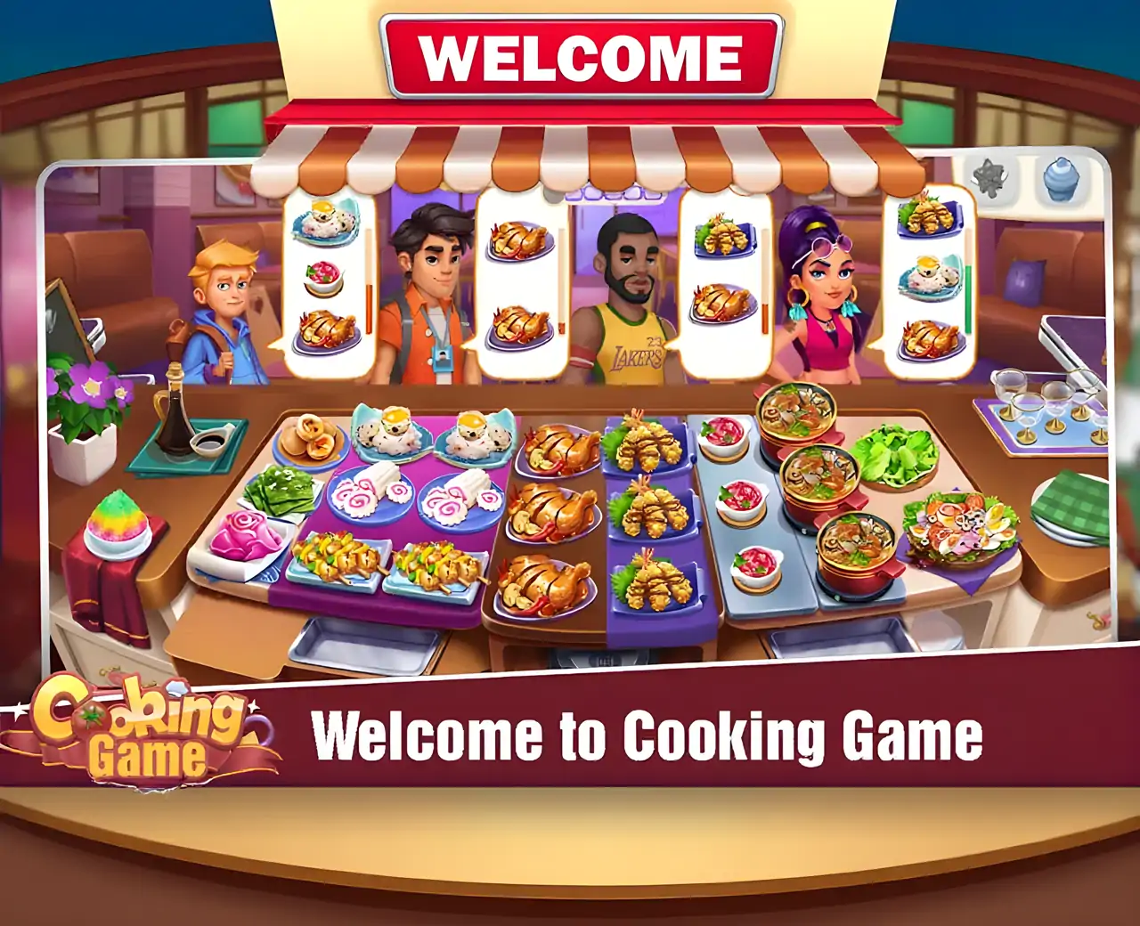 疯狂的烹饪美味