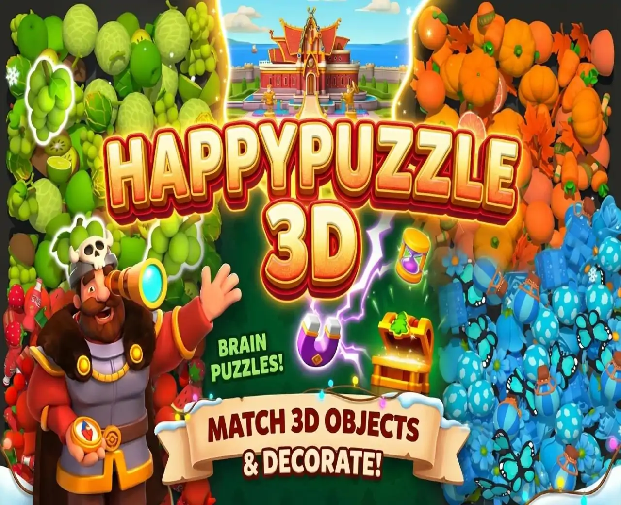 HappyPuzzle消除类3D游戏