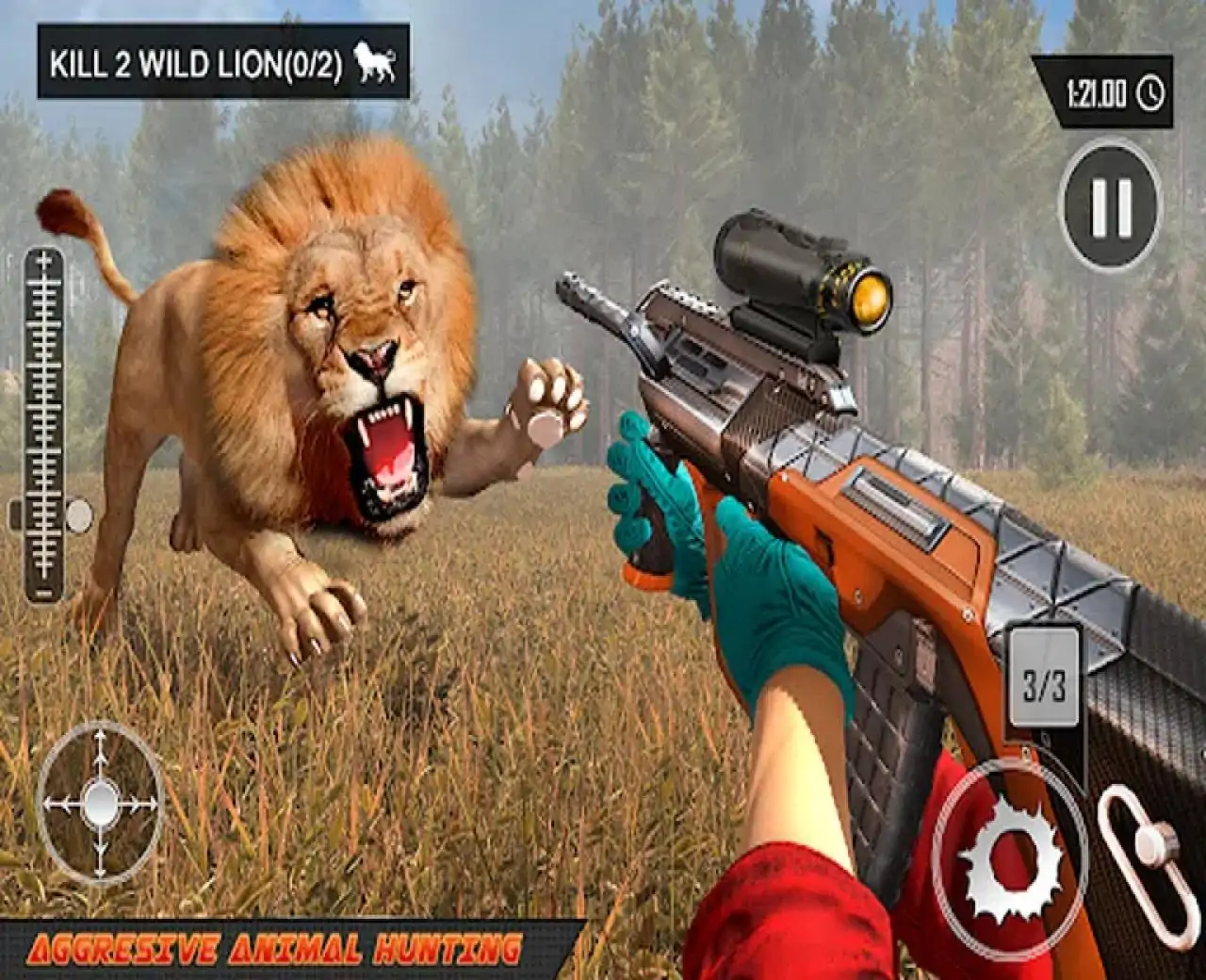 野生恐龙狩猎恐龙Sim