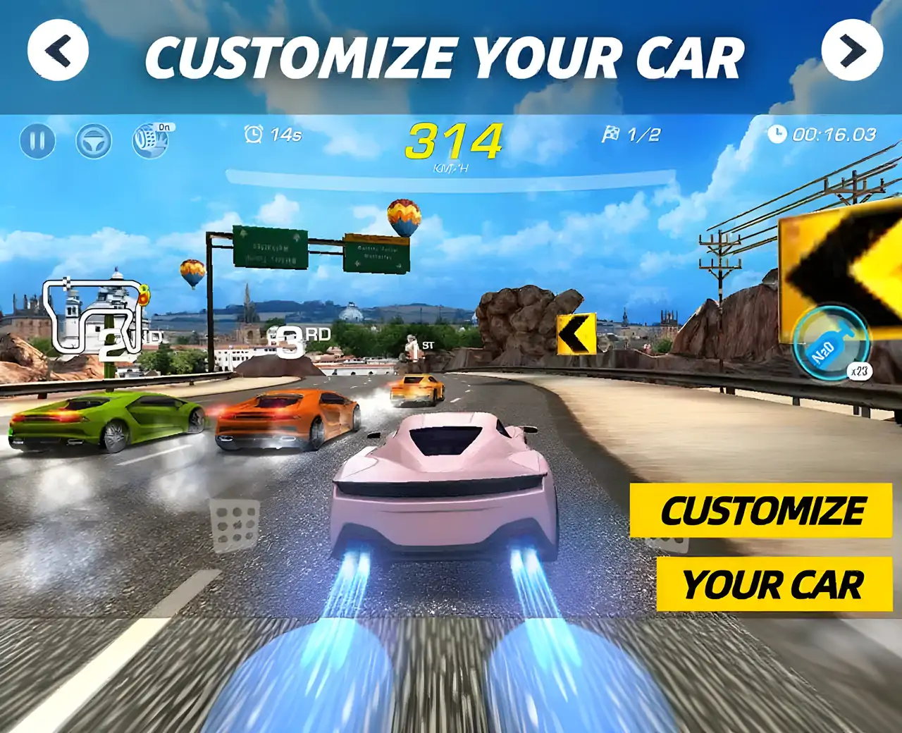 真正的速度车-赛车3D