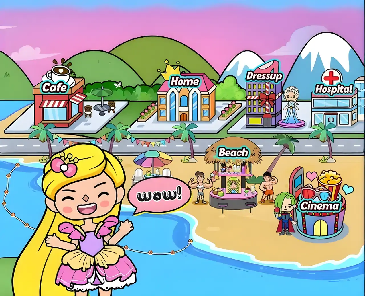 公主小镇-梦幻城堡