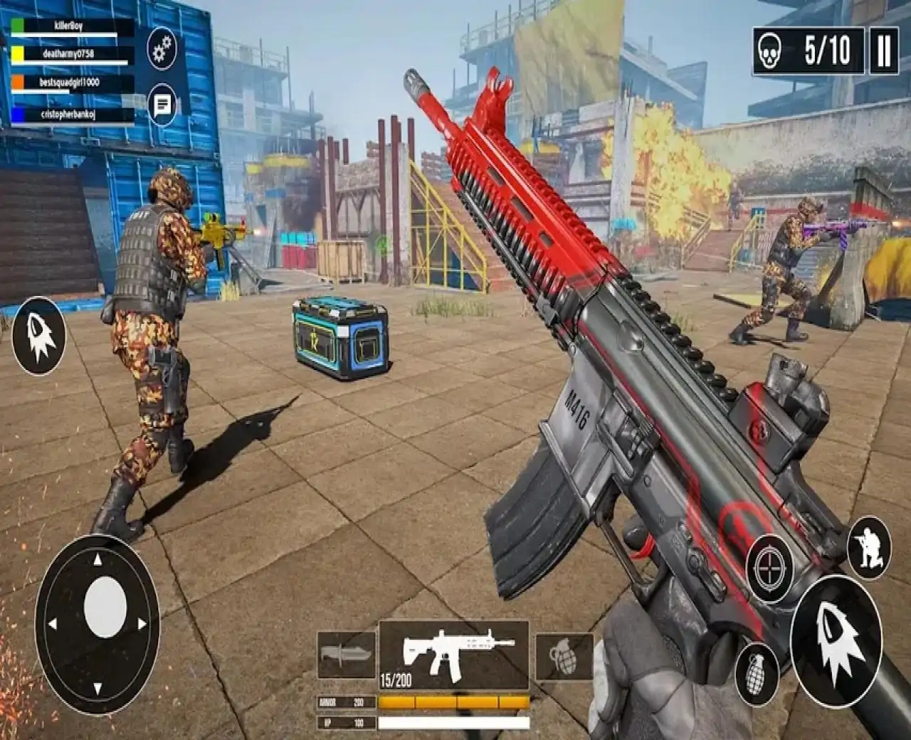 突击队射击枪游戏3D