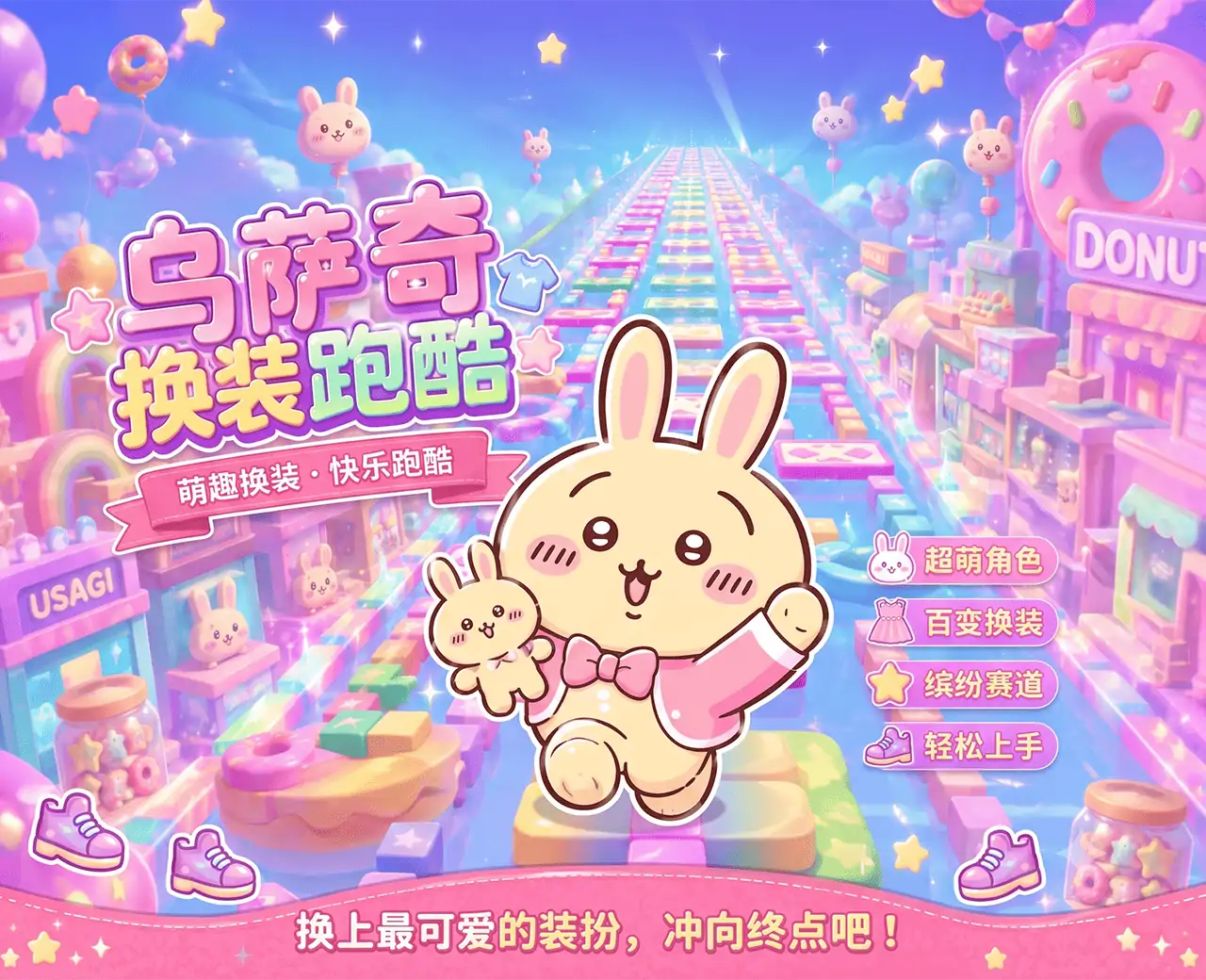 乌萨奇换装跑酷