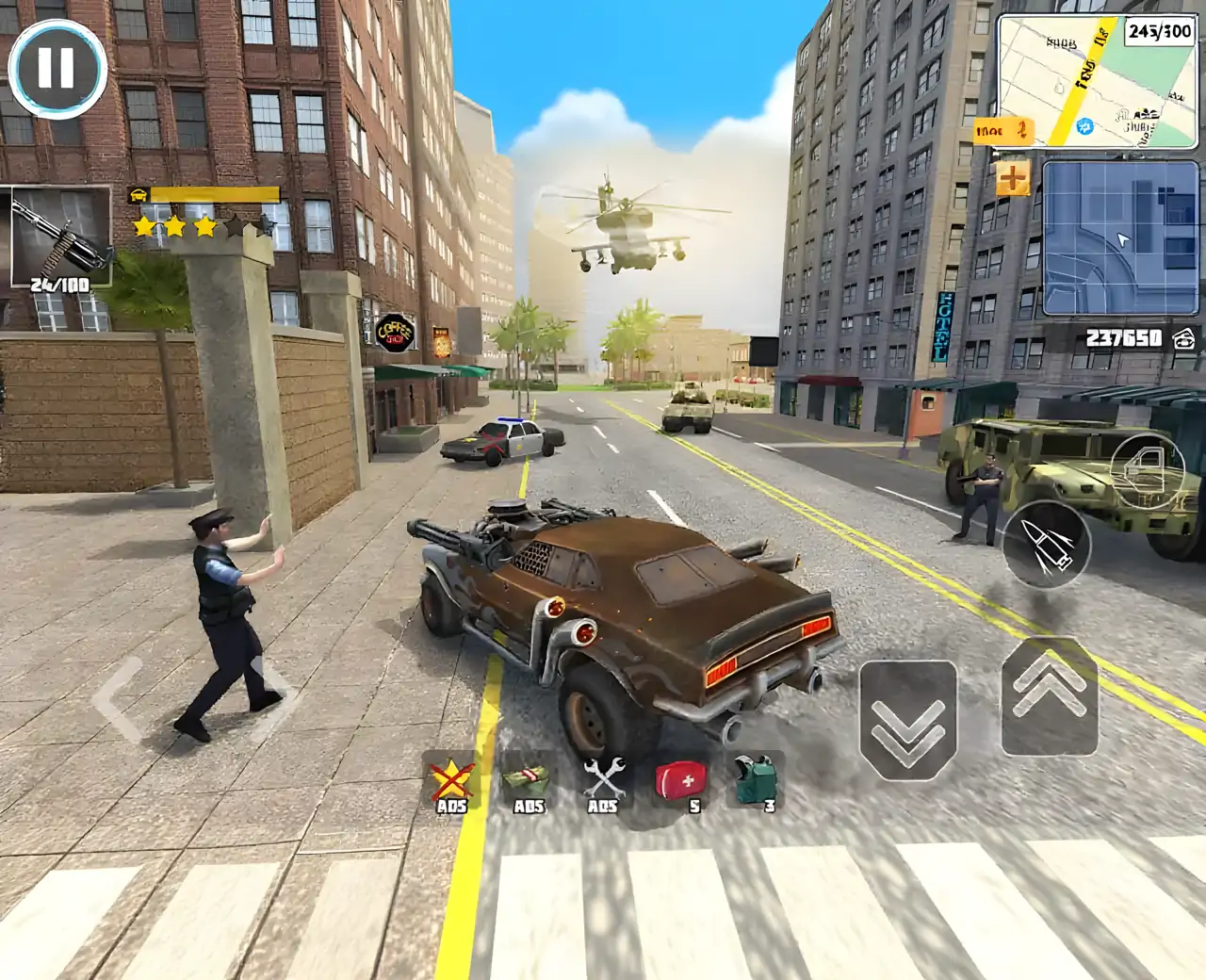 大街大战：开放世界模拟器