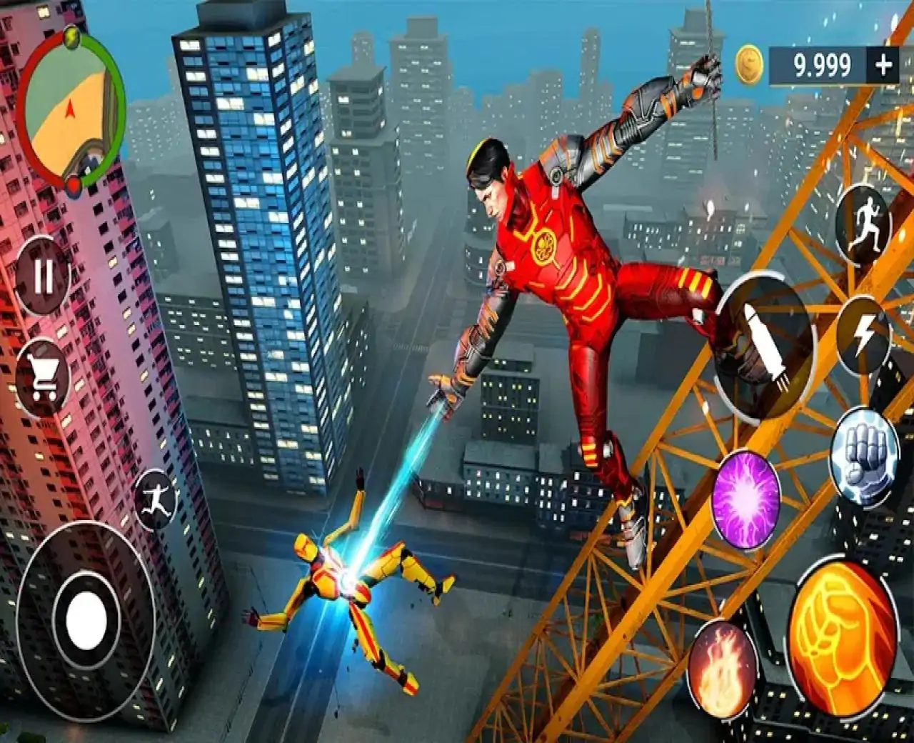 钢铁侠：英雄绳索游戏