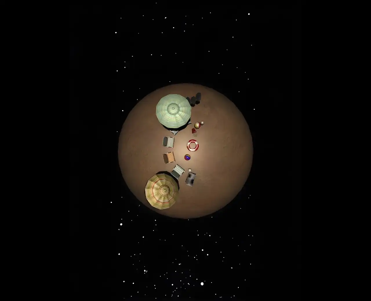 行星旋转