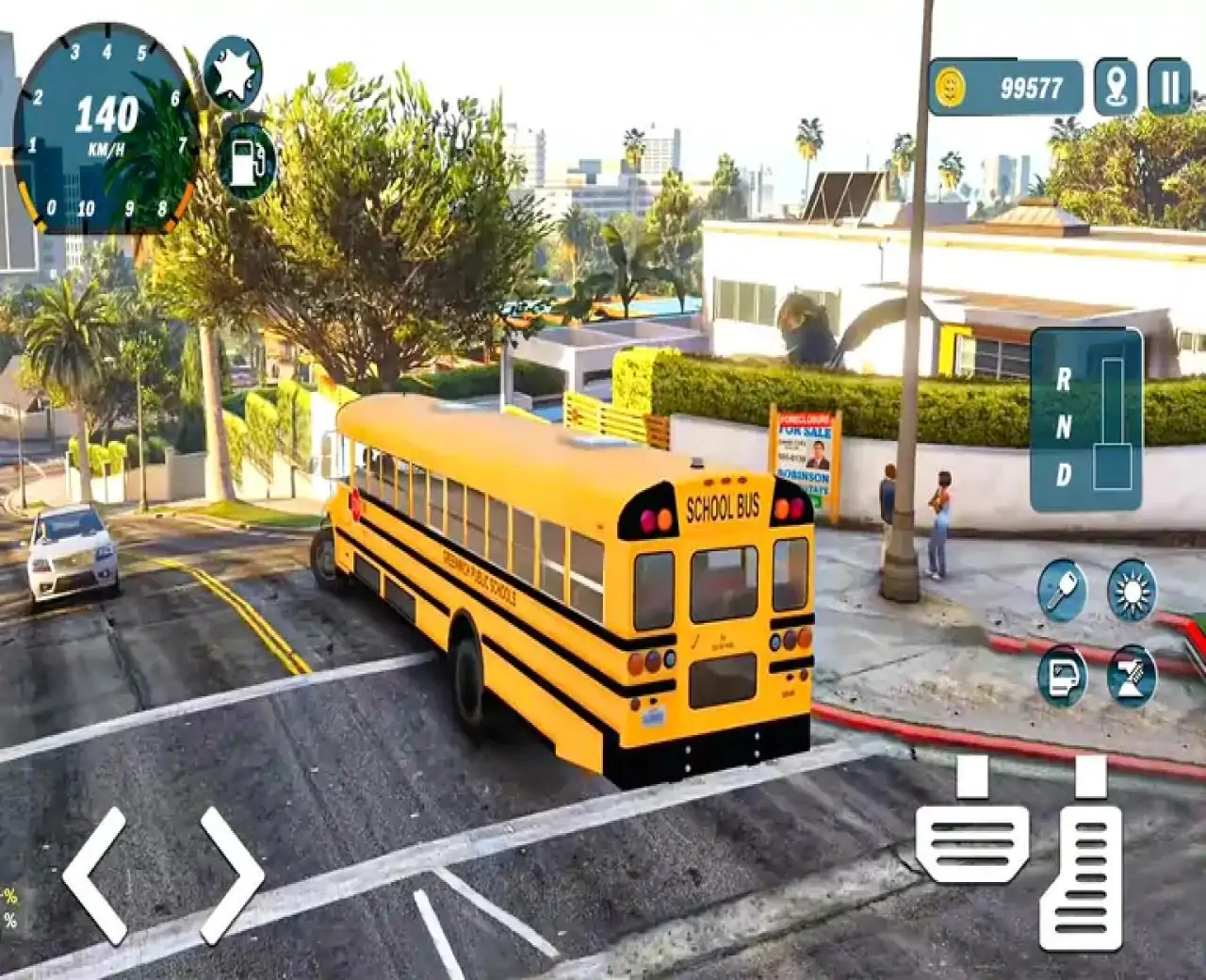 校车驾驶游戏