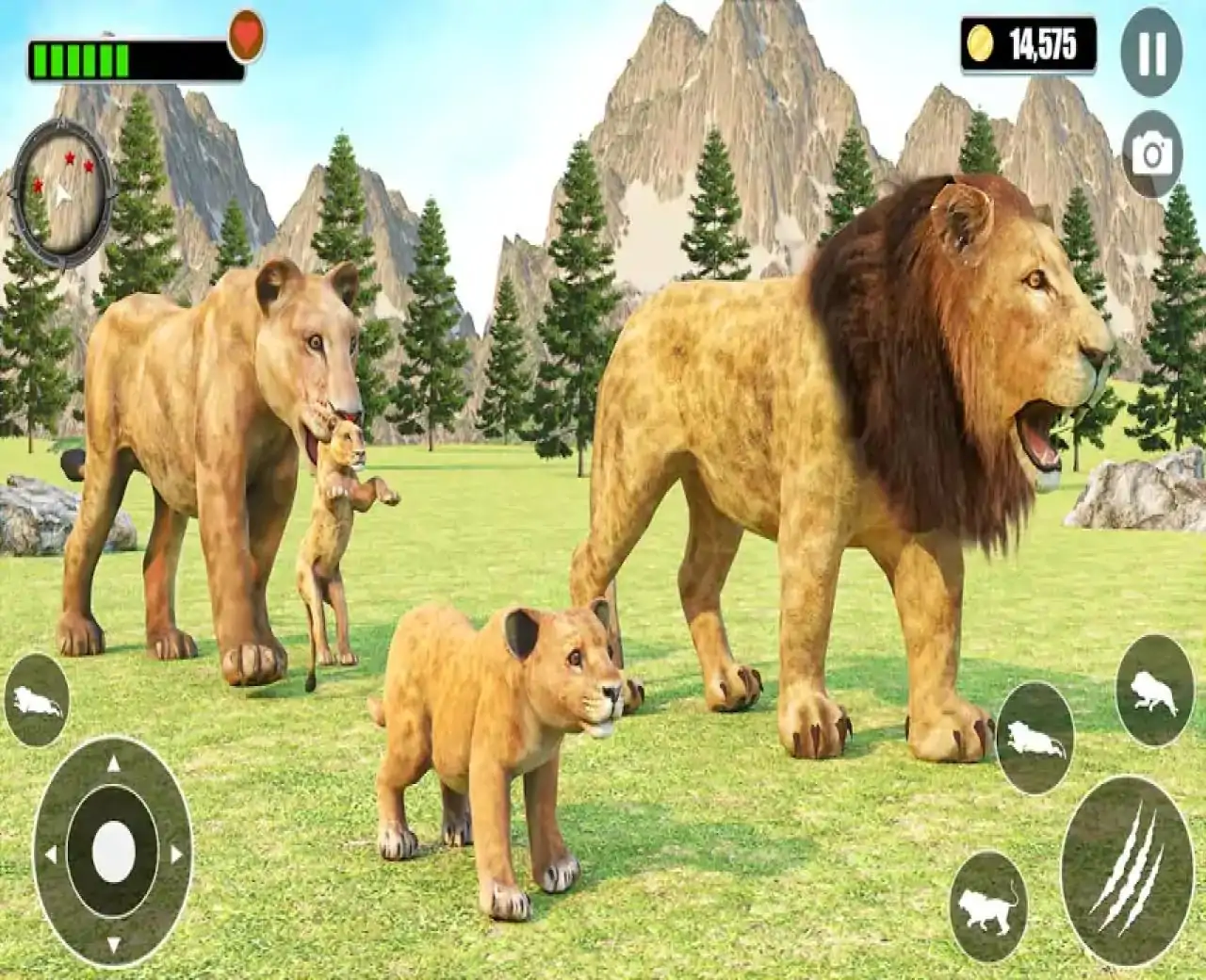 愤怒的狮子模拟器狮子游戏