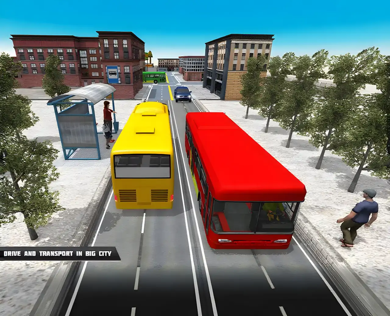 城市巴士驾驶19：免费巴士游戏