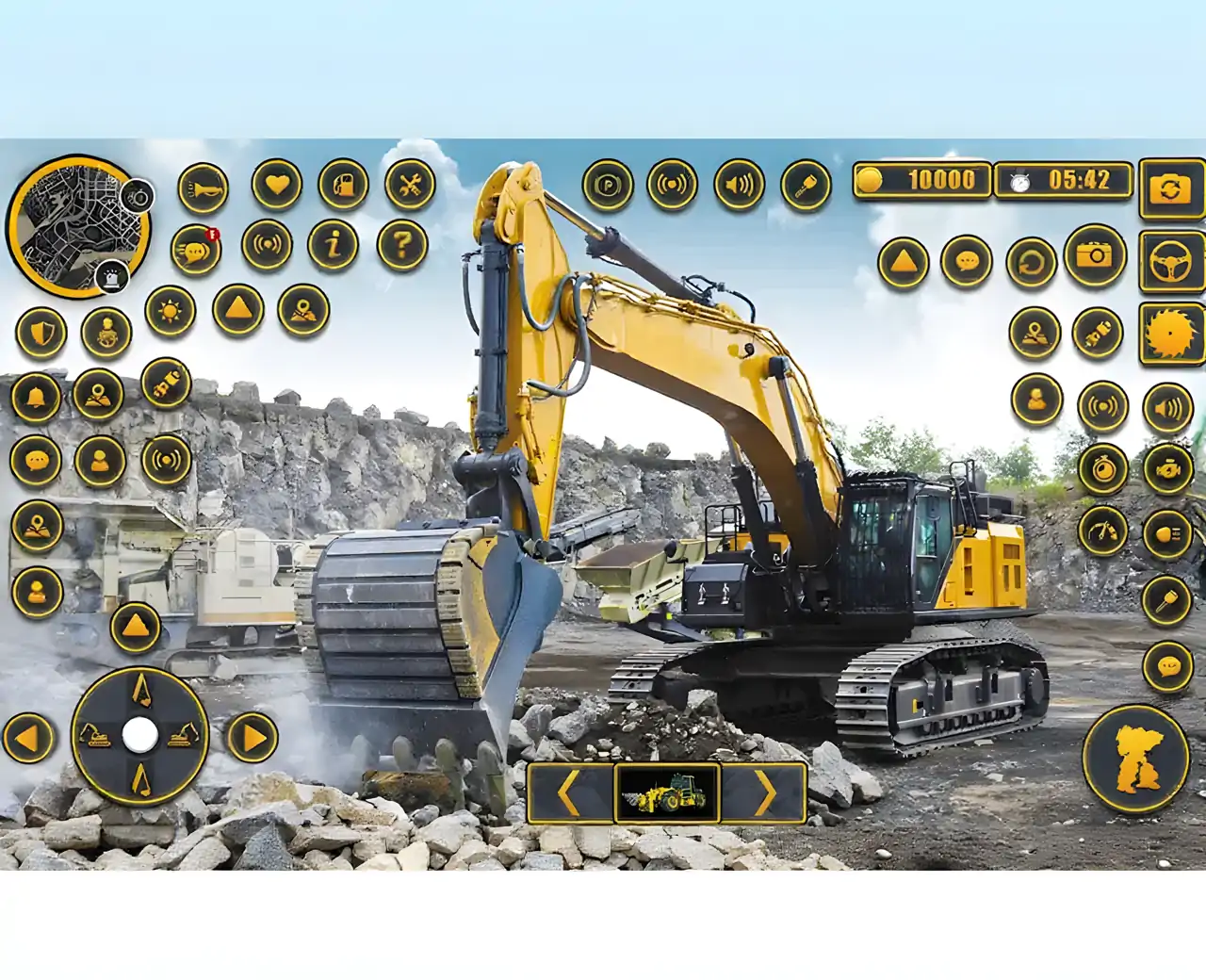 工程卡车JCB游戏3D