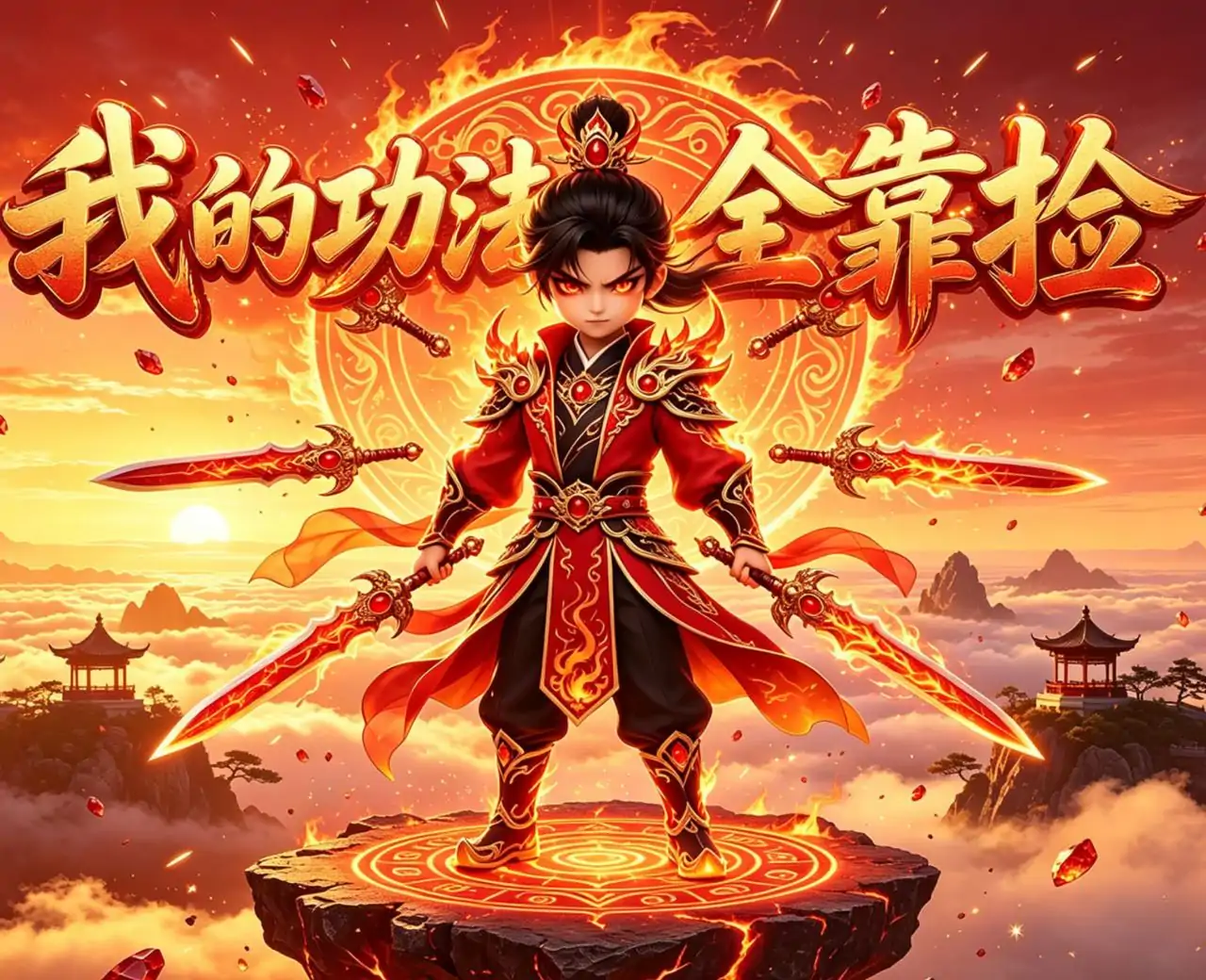 我的功法全靠捡