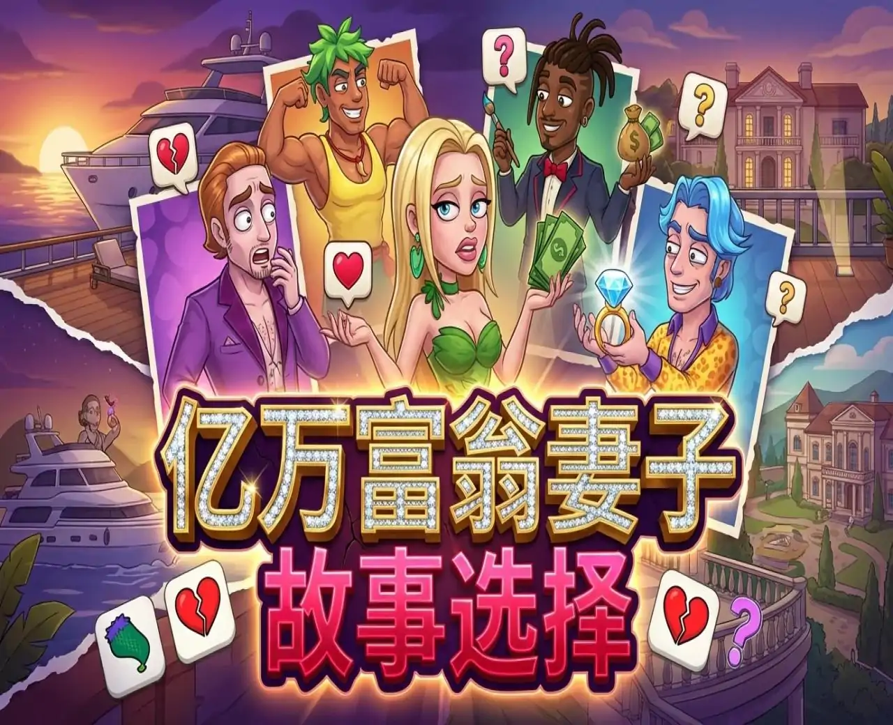 亿万富翁妻子：故事选择