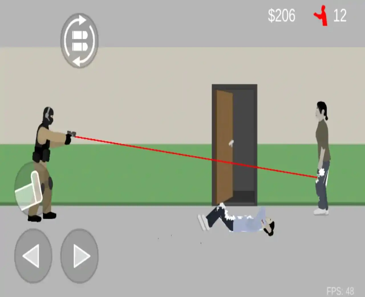 平面僵尸防御-僵尸收割机器