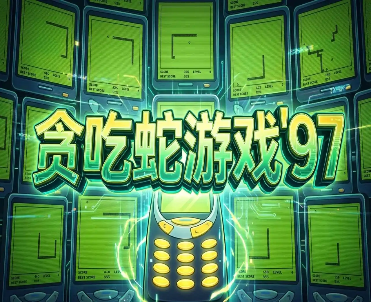 贪吃蛇游戏'97