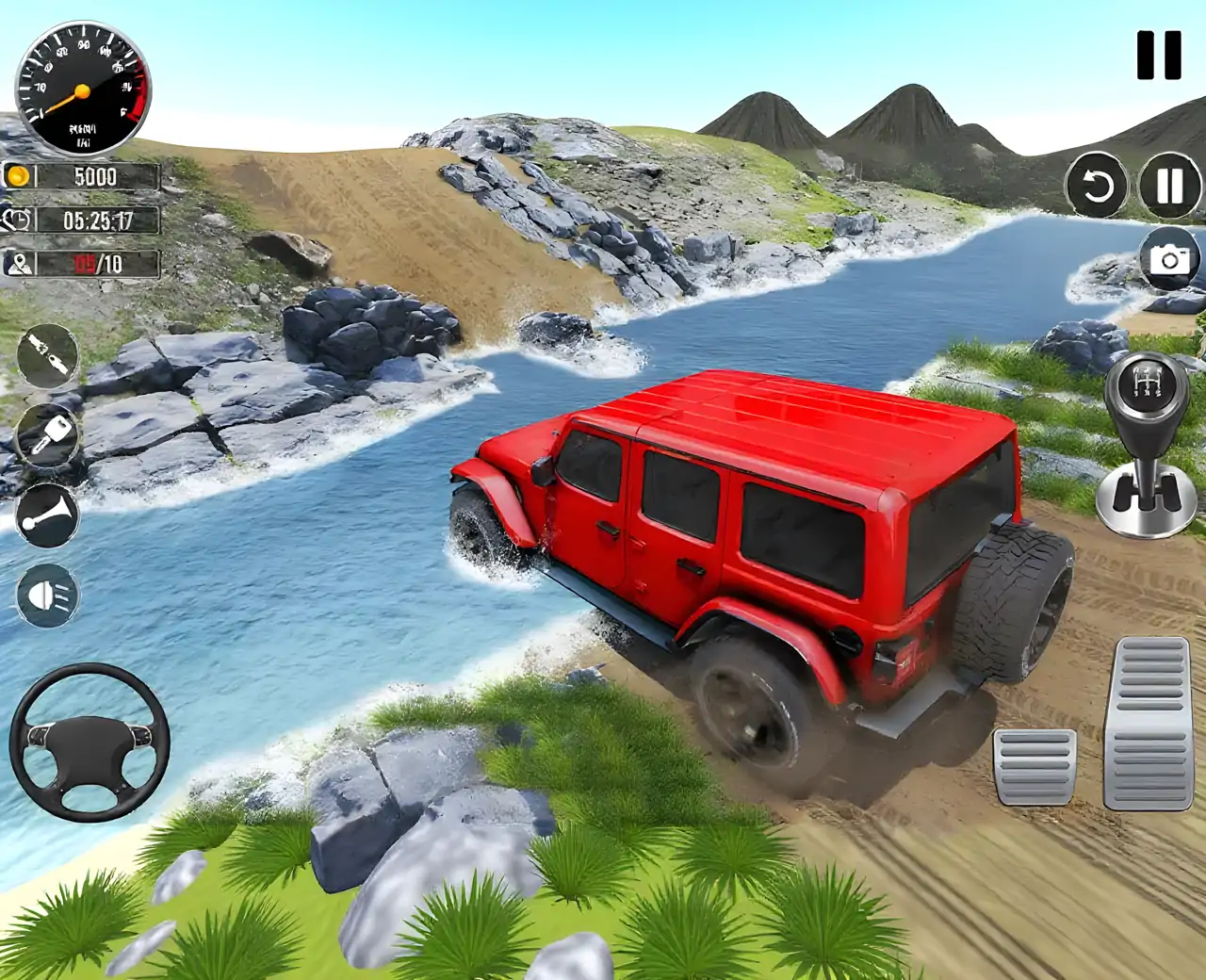 越野4x4SUV驾驶2024