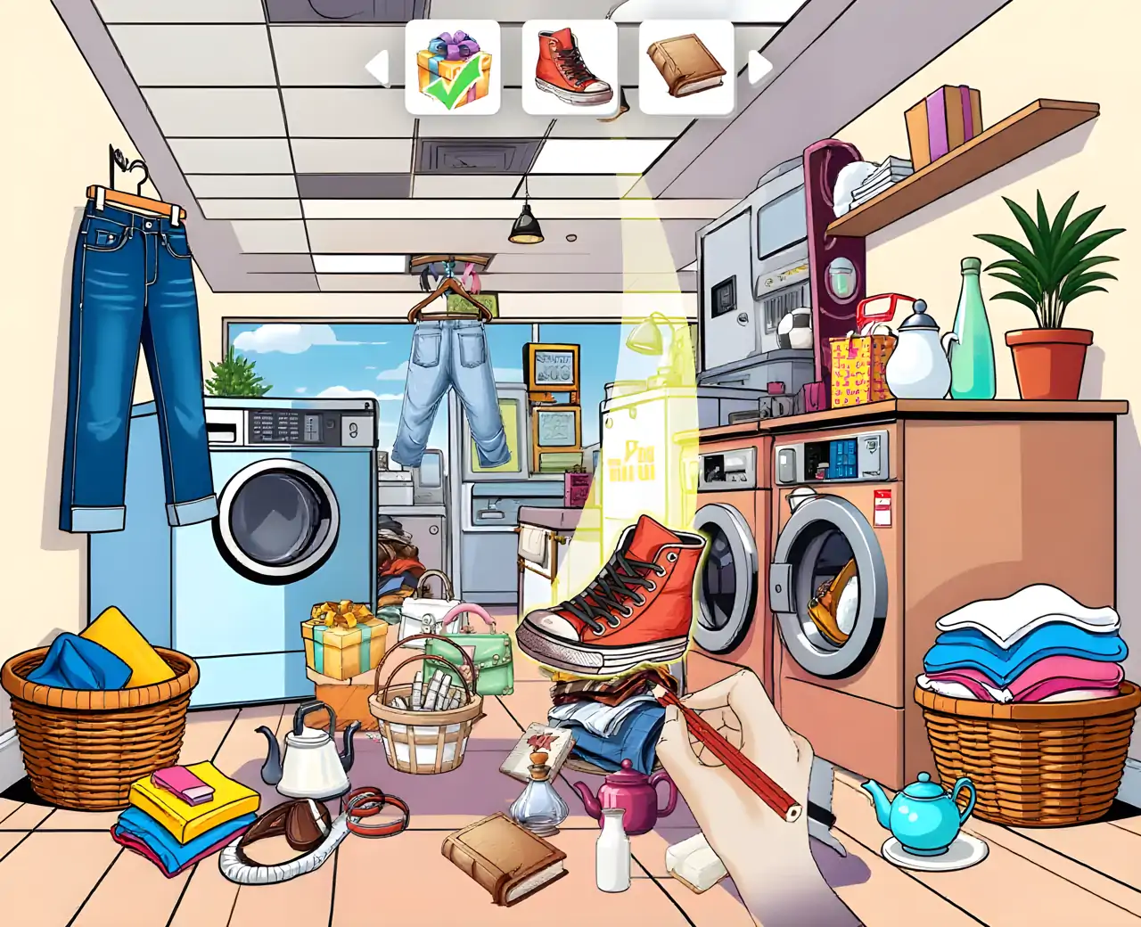 整洁大师：隐藏的物体