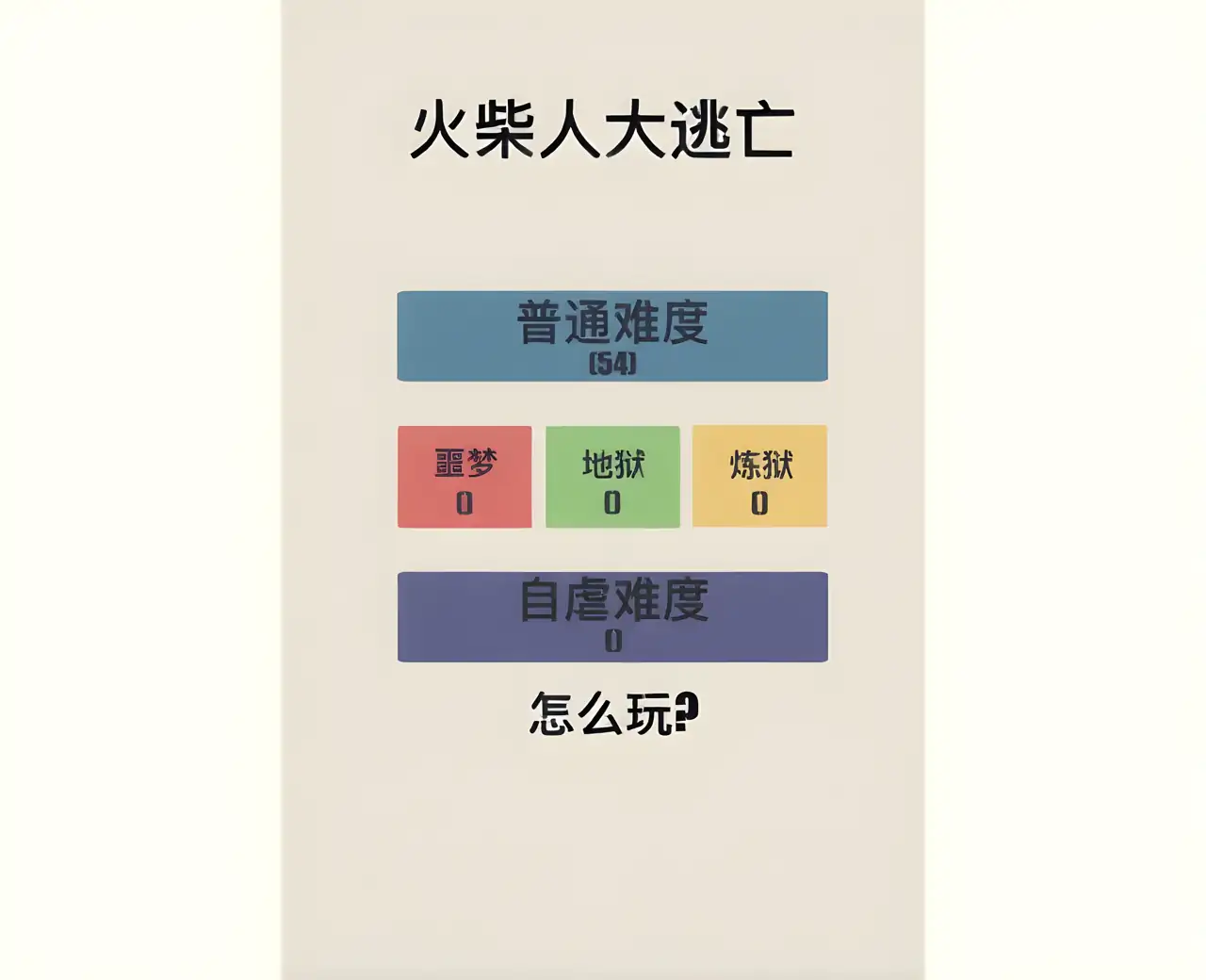 火柴人大逃亡-闺蜜版