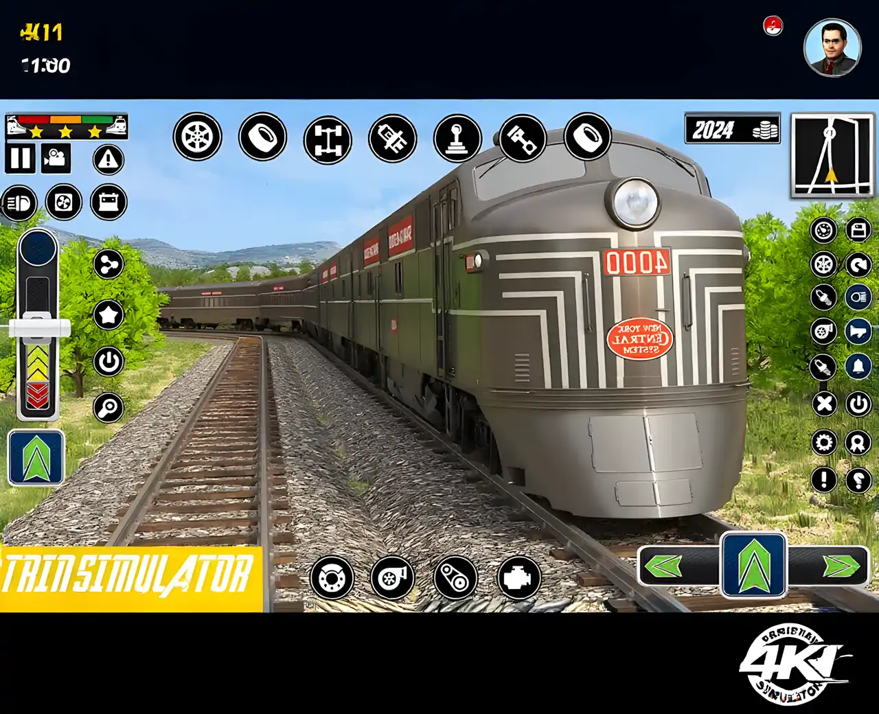 3D铁路火车模拟器