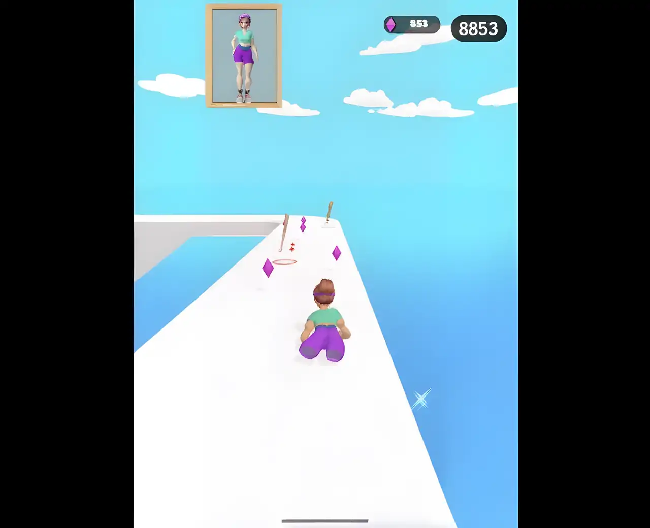 有趣的身体运行