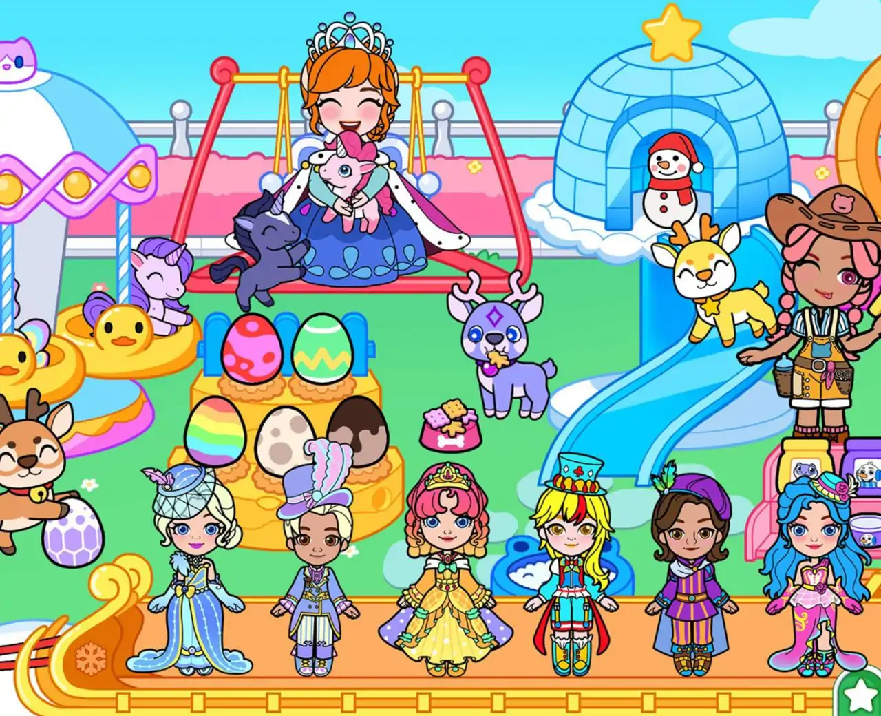 冰雪公主世界皇家生活