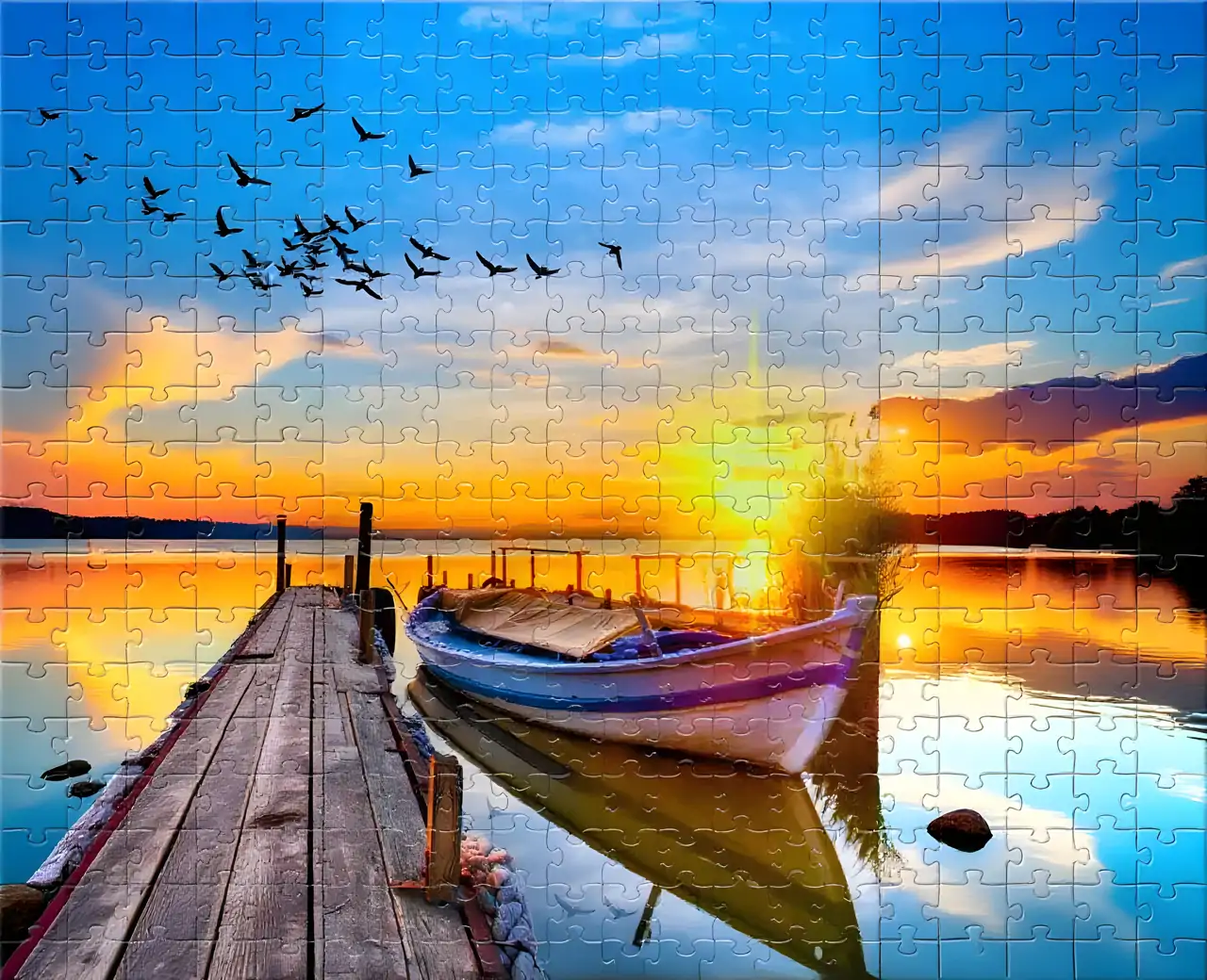 拼图拼图：经典难题