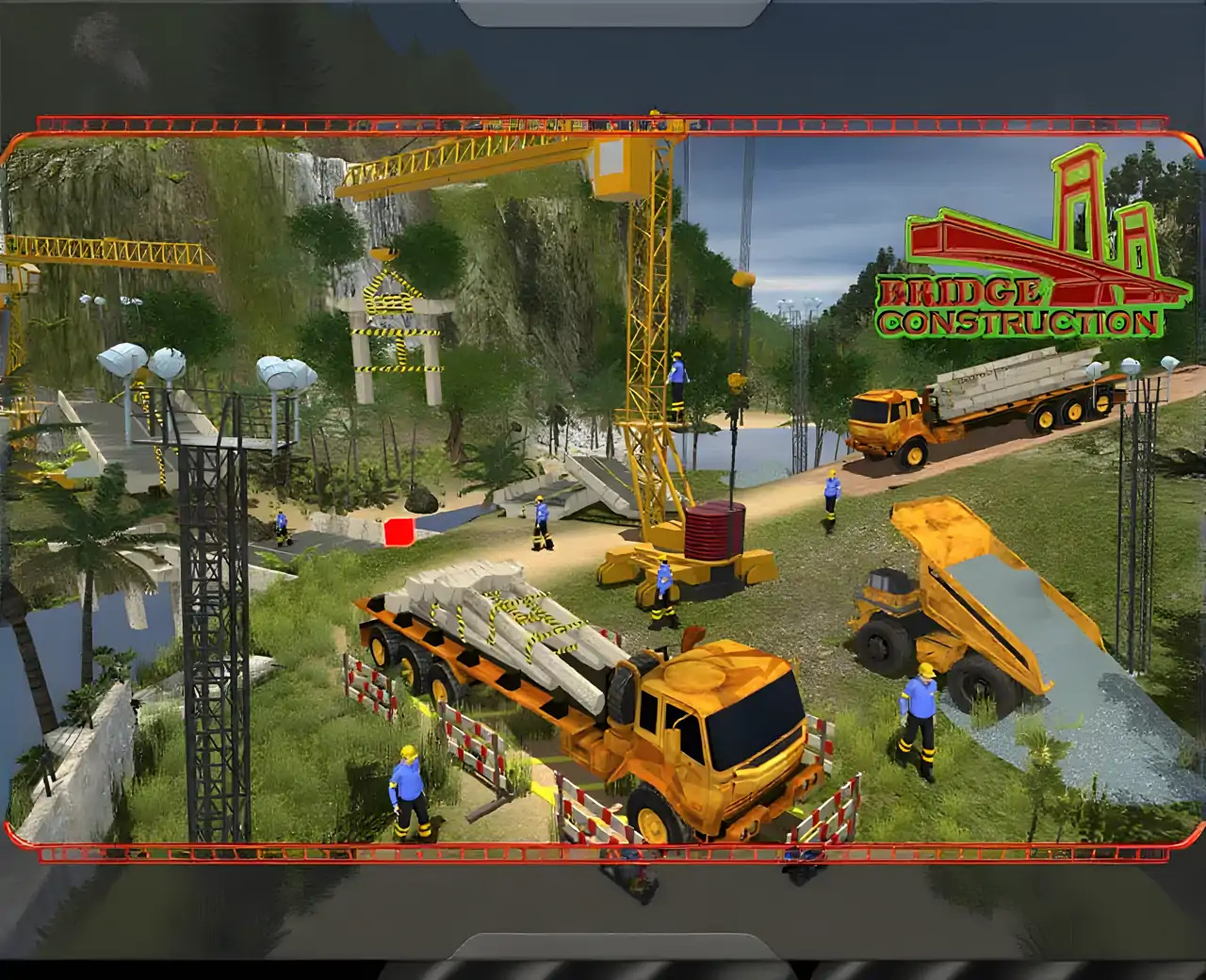河桥施工起重机模拟器18