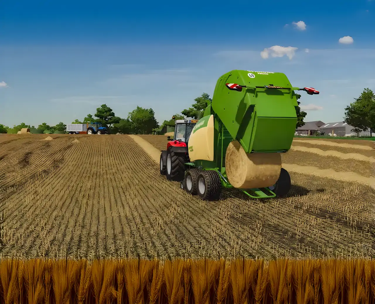 农用拖拉机游戏农场