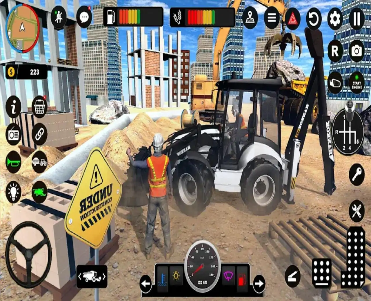 挖掘机模拟器JCB