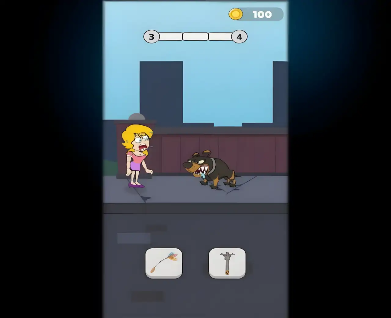 拯救一个美丽的陌生人女孩