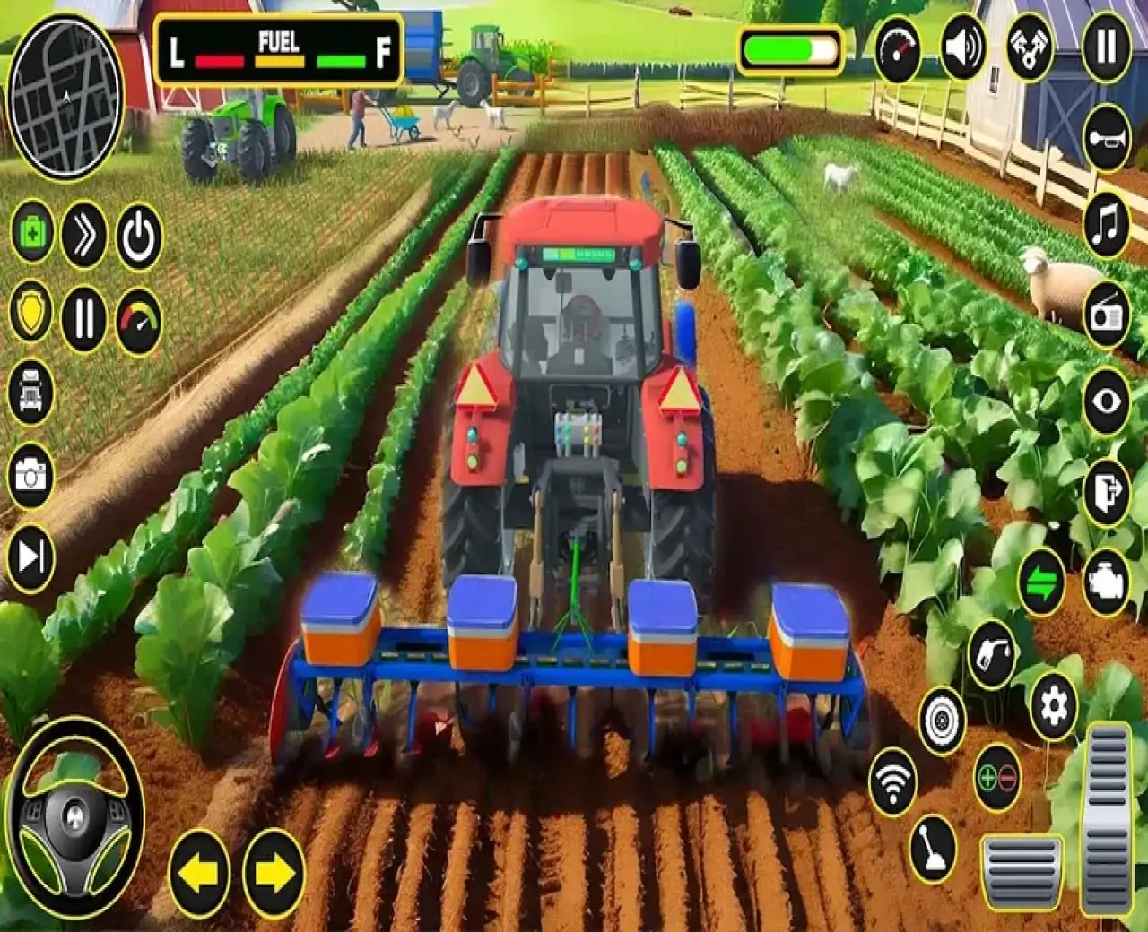 拖拉机驾驶农耕游戏
