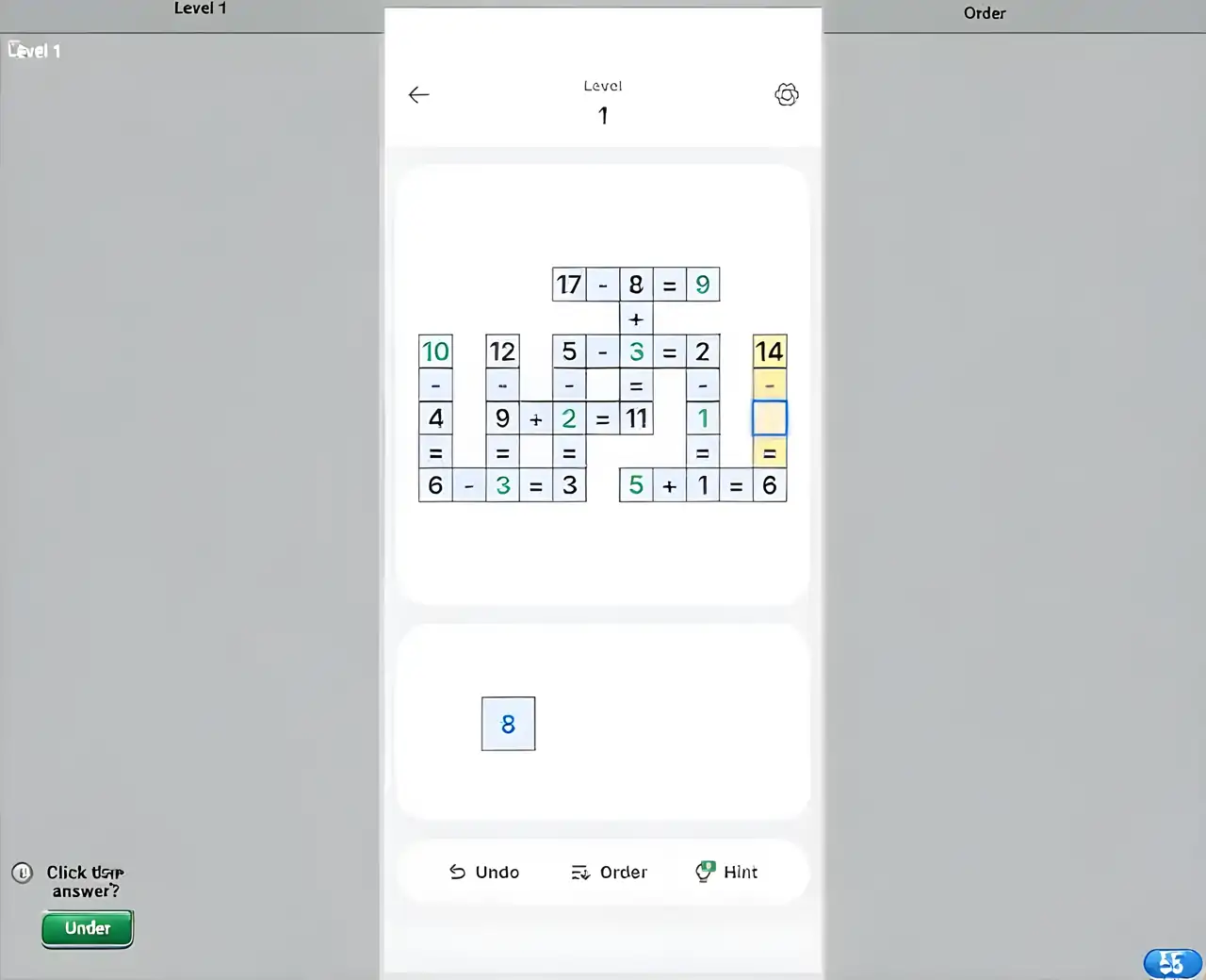 数学难题-CrossMaths