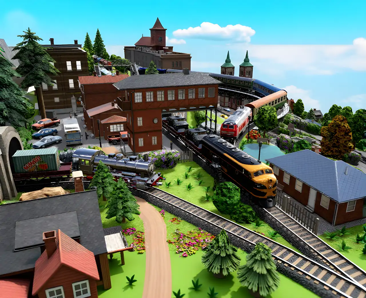 简易铁路模型2高级