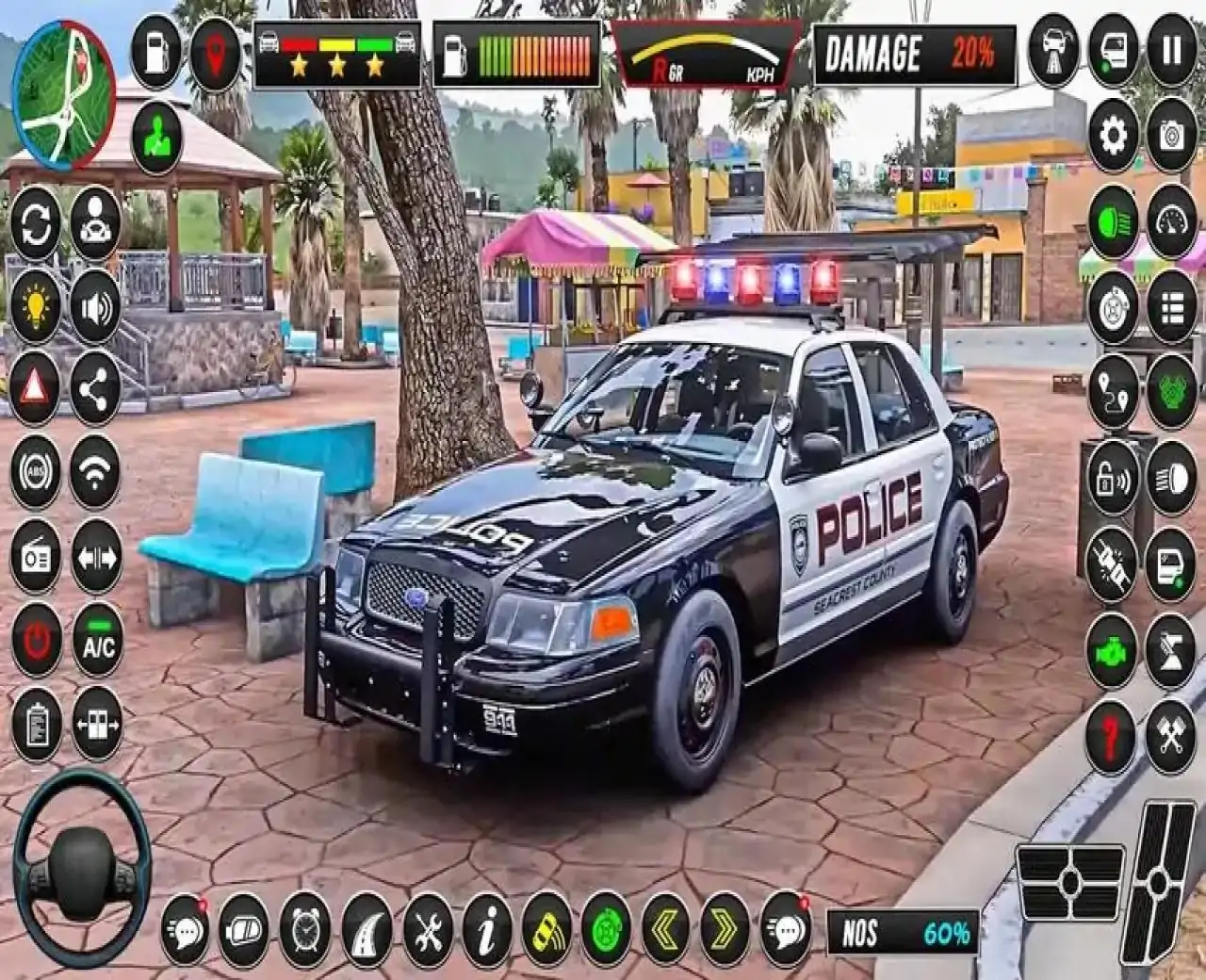 警车警察模拟器游戏