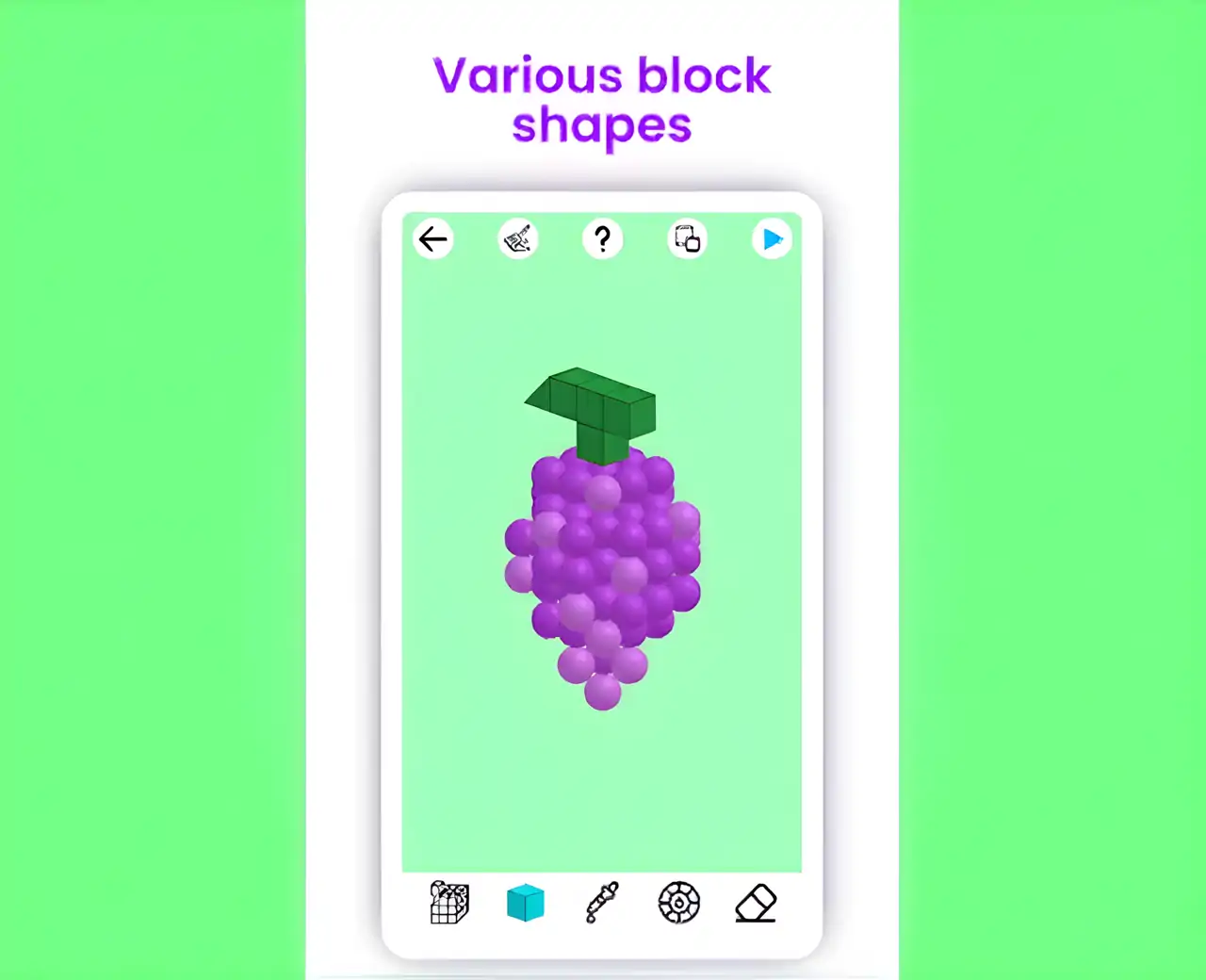 3D像素艺术按数字构建