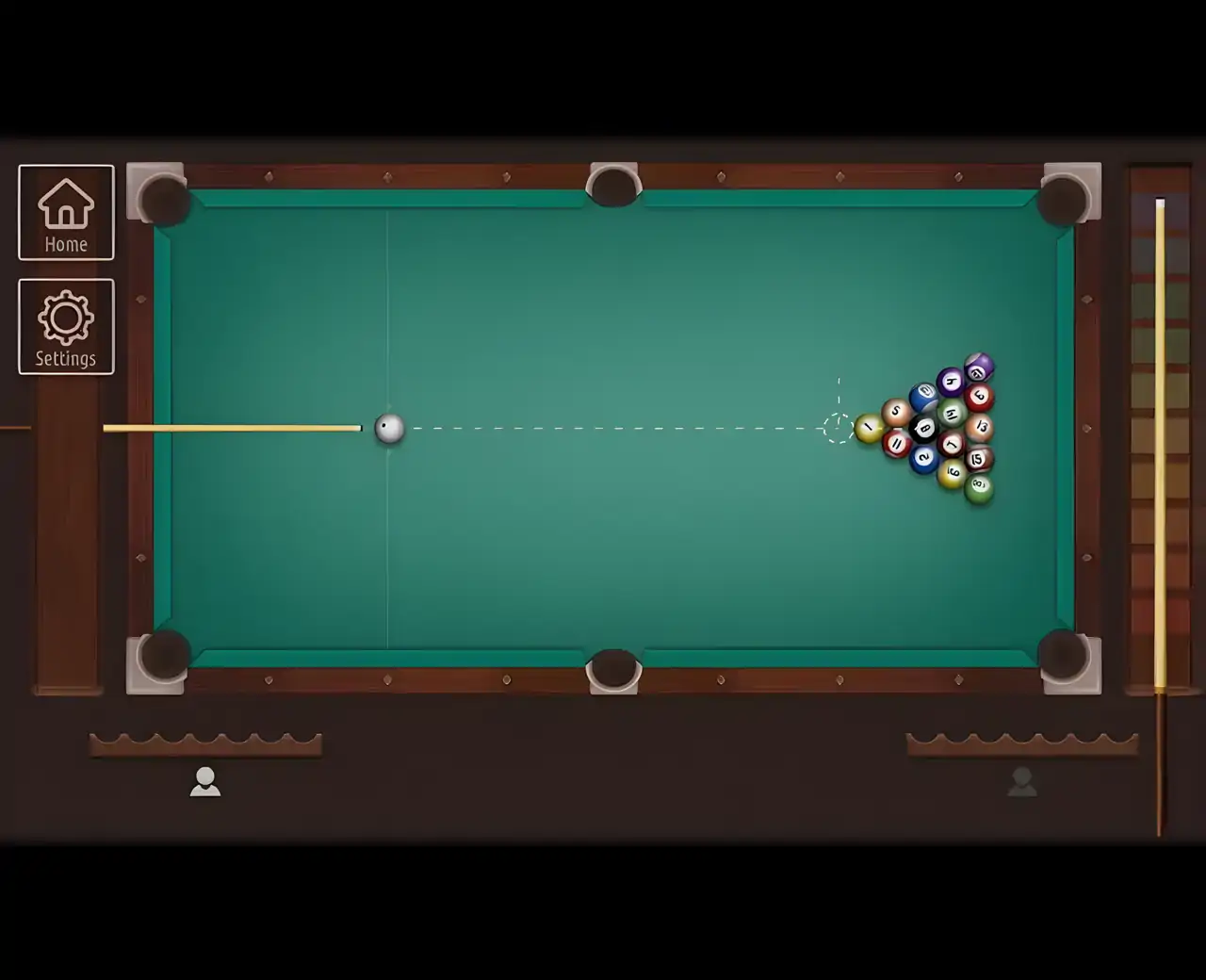 美式台球8球台球