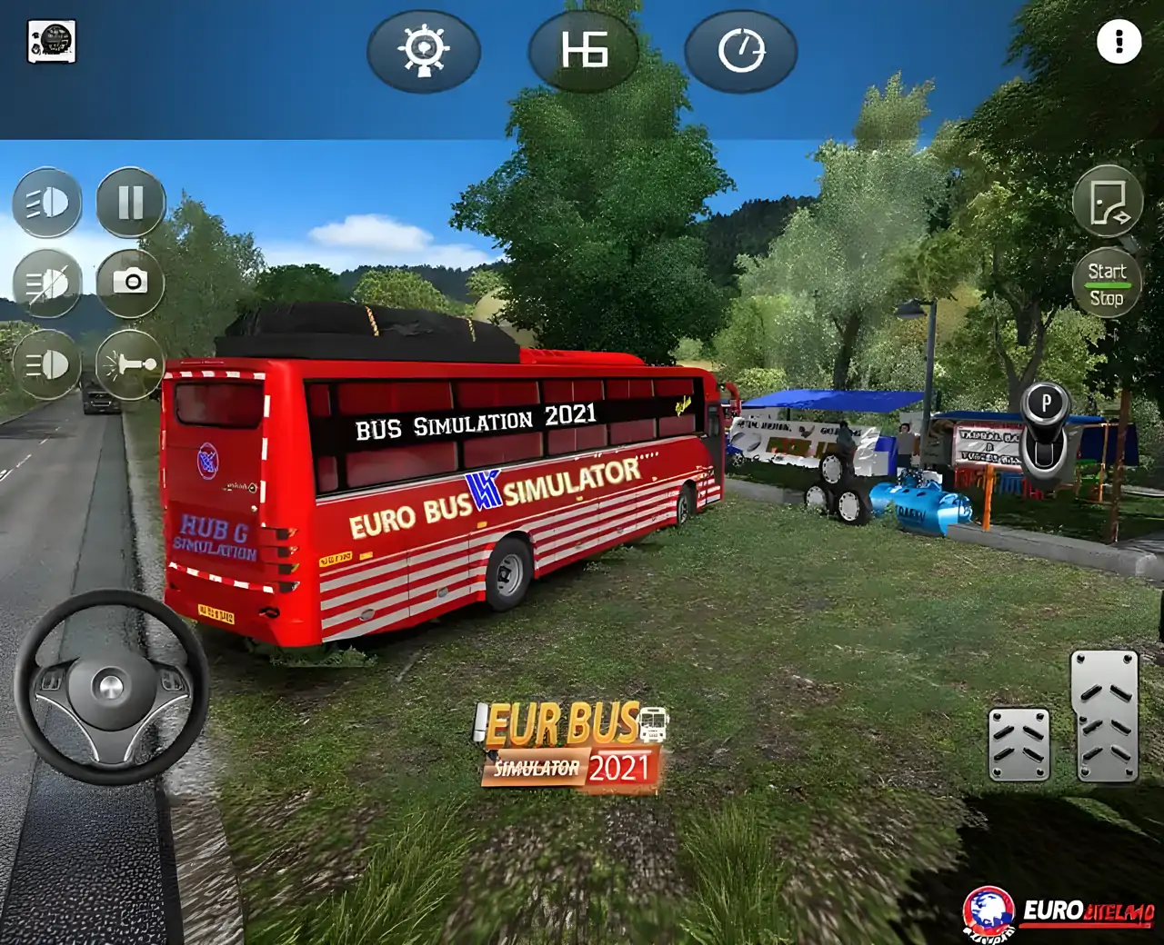 欧洲公交车驾驶模拟器