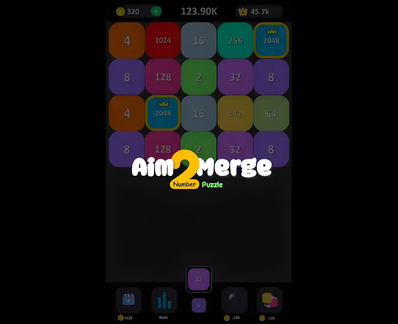 合并目标：数字谜题