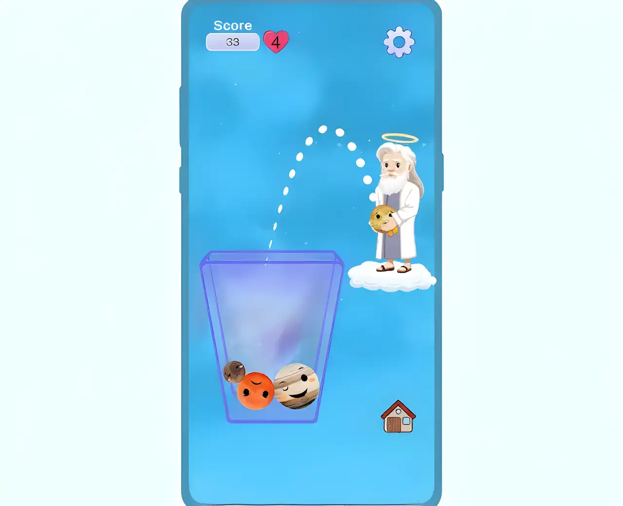 上帝游戏:合并星球2048