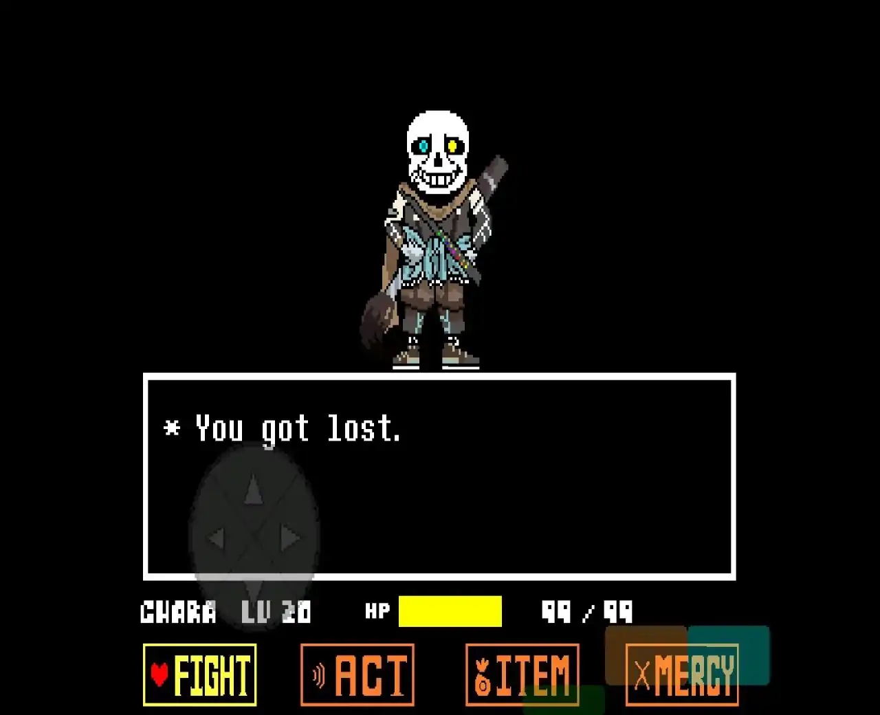 传说之下:Ink Sans