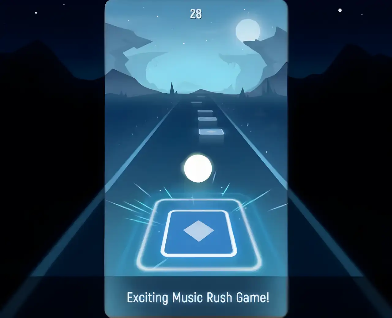 音乐跳跃-瓷砖跳