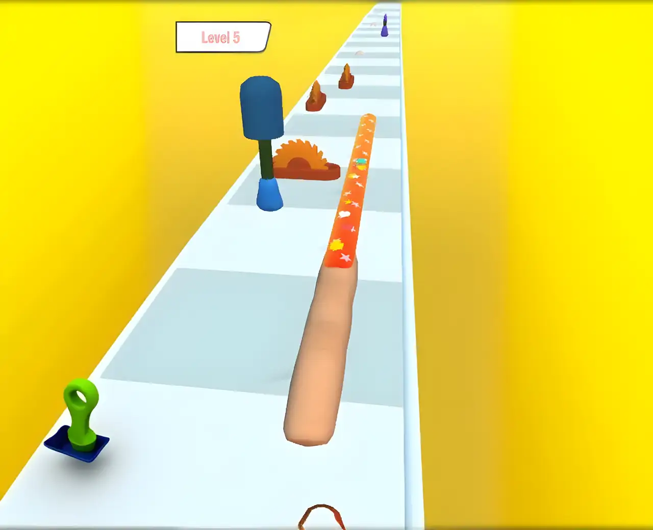 沙龙长指甲油游戏