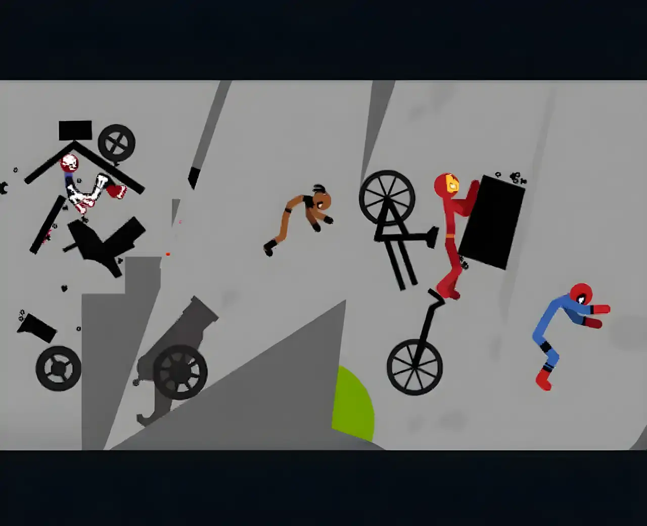 火柴人跌落模拟器