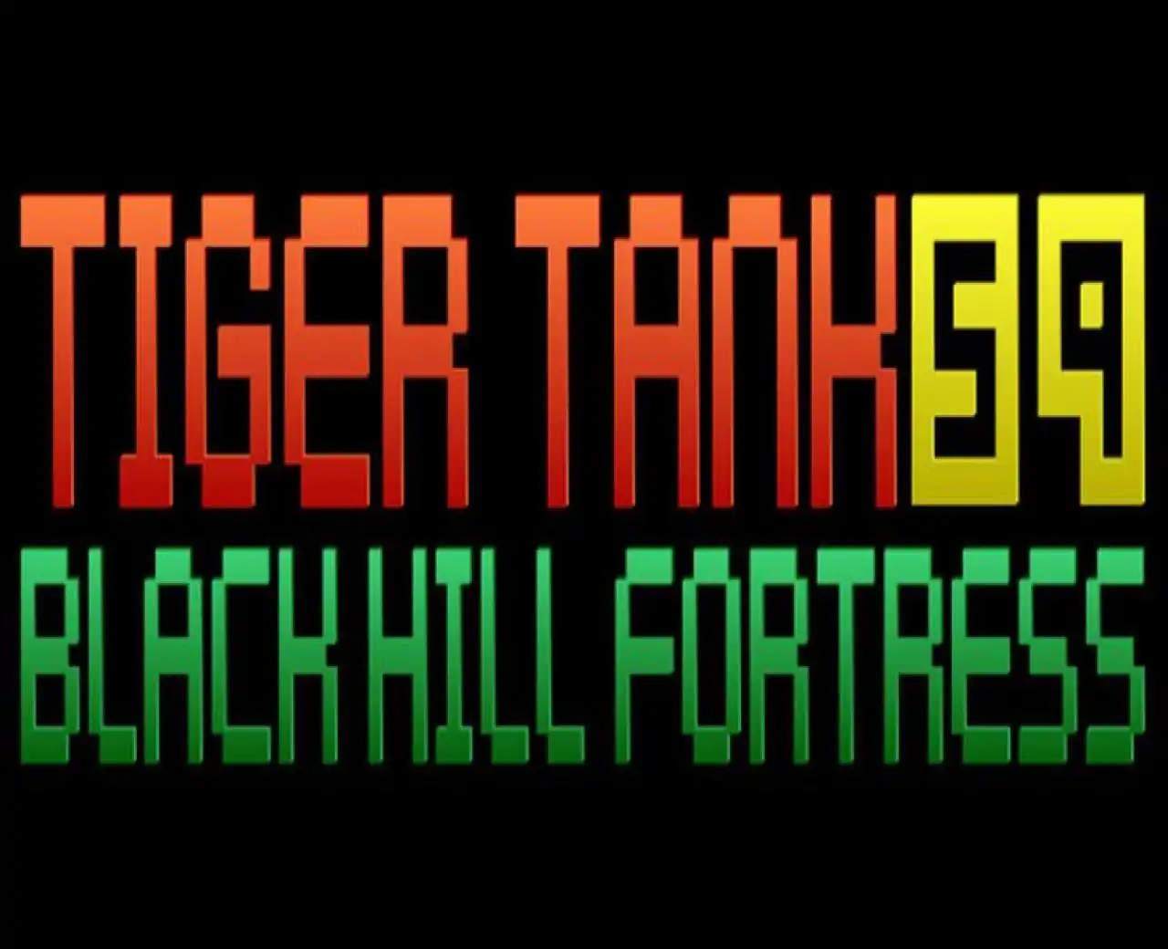 Tiger Tank 59 Ⅰ Black Hill Fortress