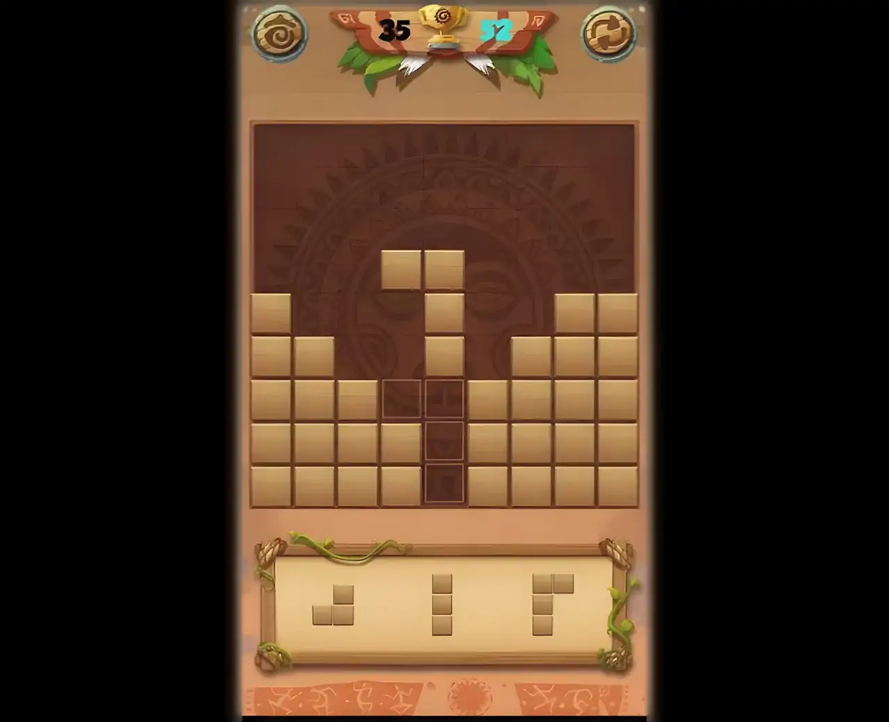 木块粉碎拼图消消乐